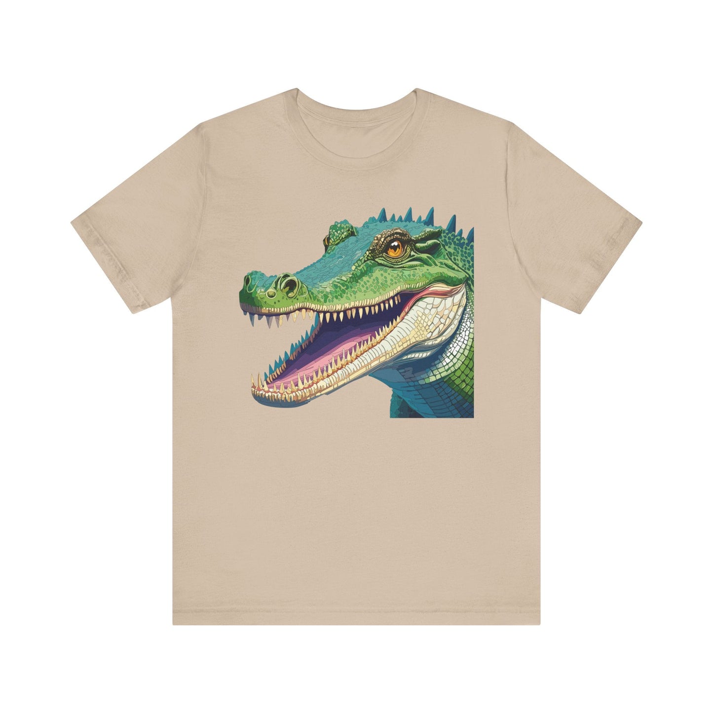 Unisex Animal Tee Shirt With Animals Art Design Wild Animals Jersey Short Sleeve