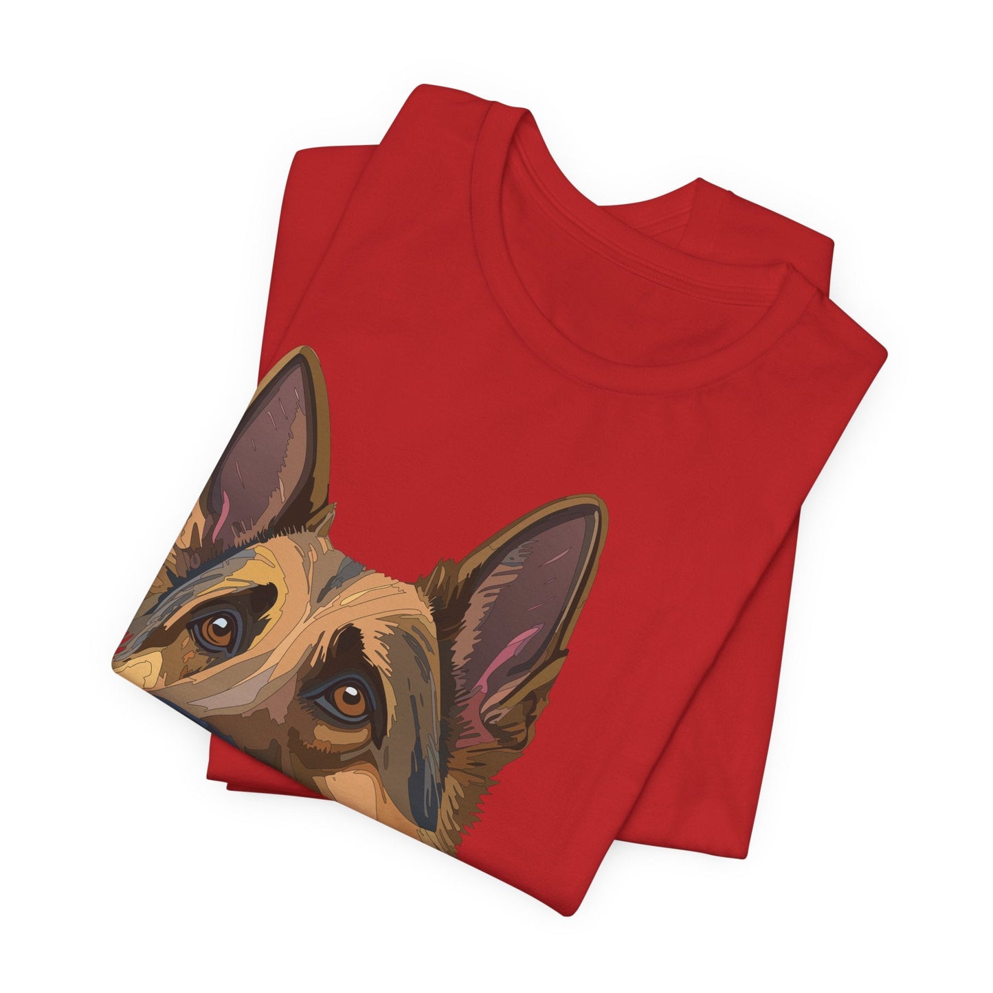 Unisex Animal Shirt With Art Design Tee Wild Animals Print Short Sleeve Comfort Tee