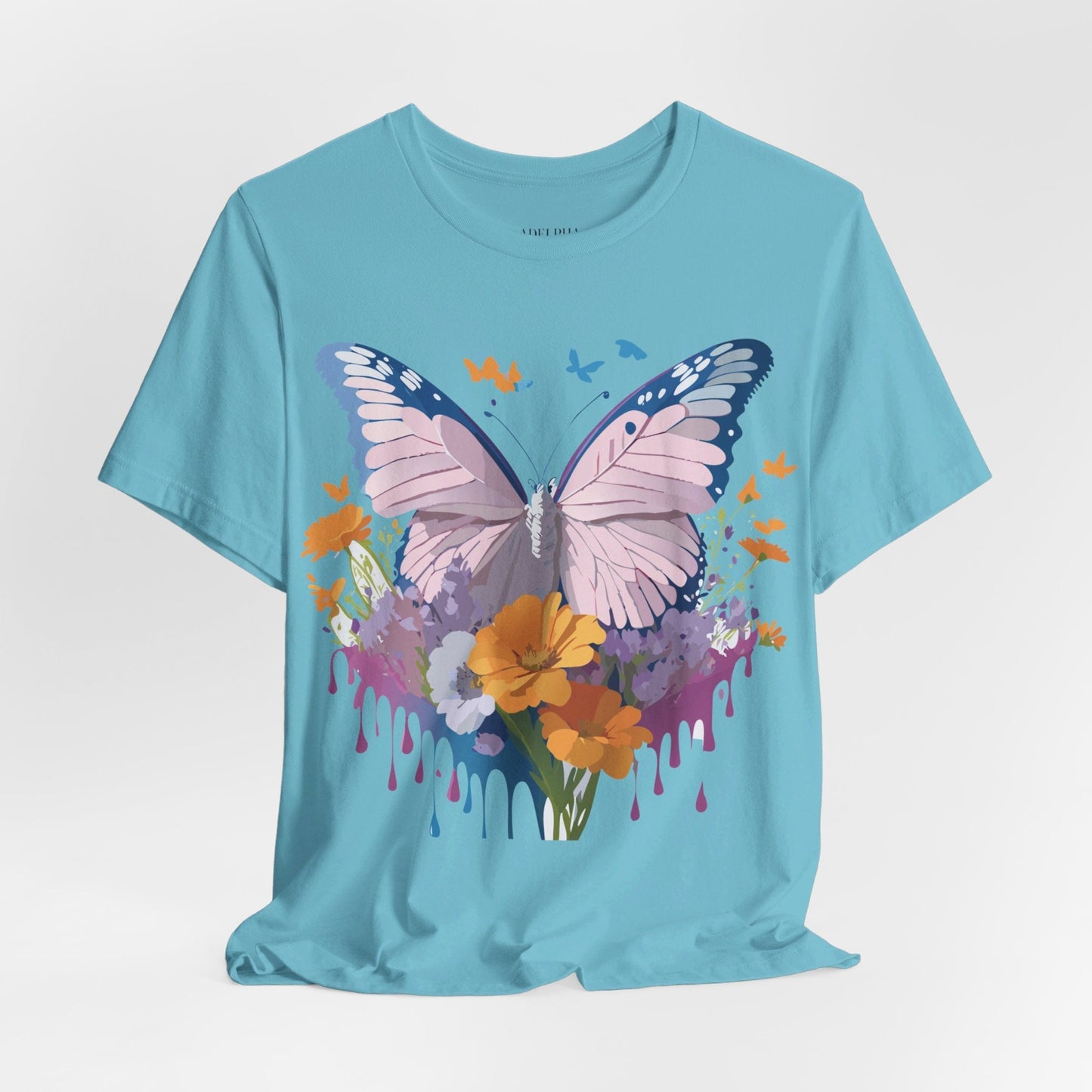 Adelpha Butterfly Graphic Tee Unisex Vintage Inspired Art Design Short Sleeve