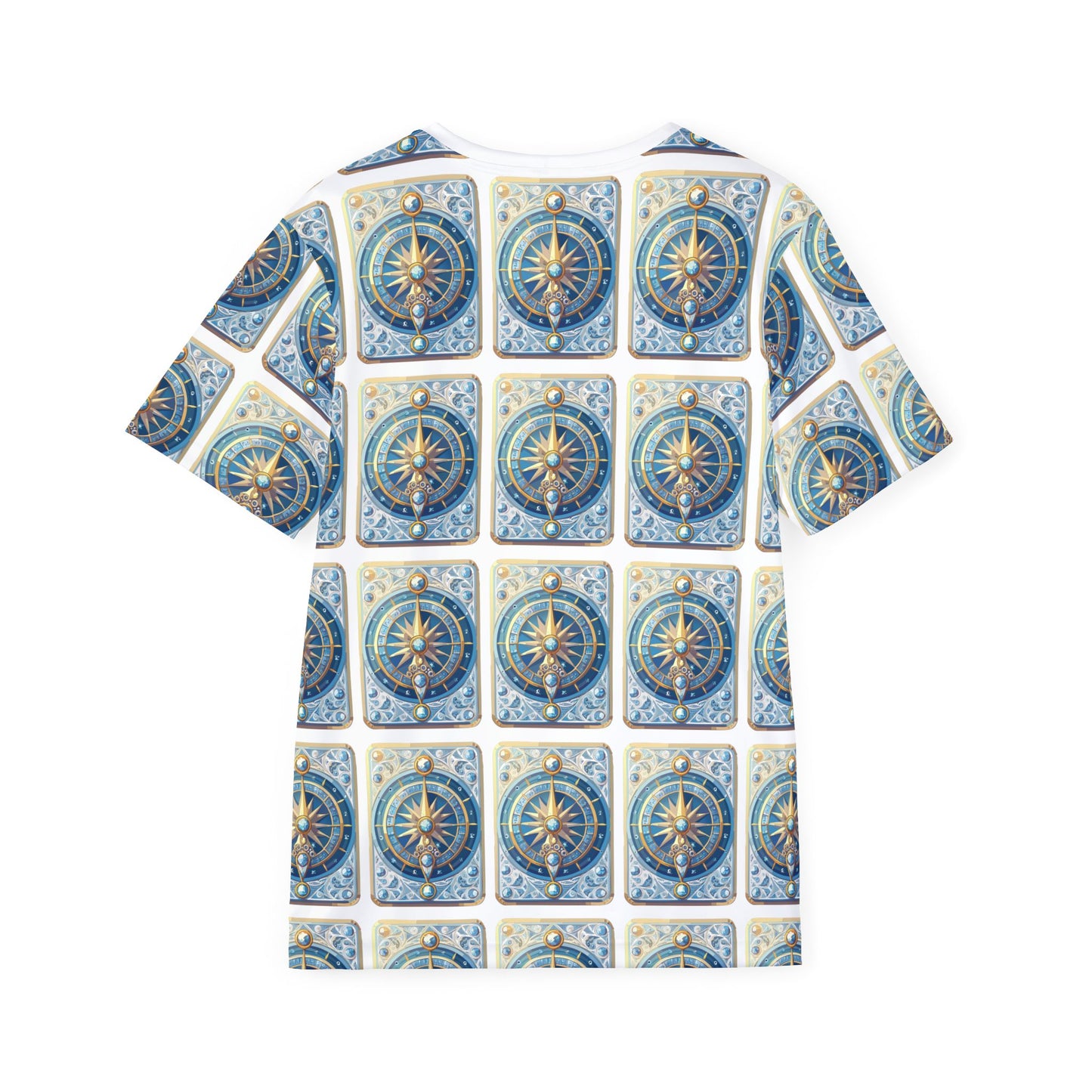 22-Card Deck Graphic T-Shirt, Art Design Poly Shirt, All Over Print Graphic Tee, Playing Cards T-Shirt, Playing Cards Tees