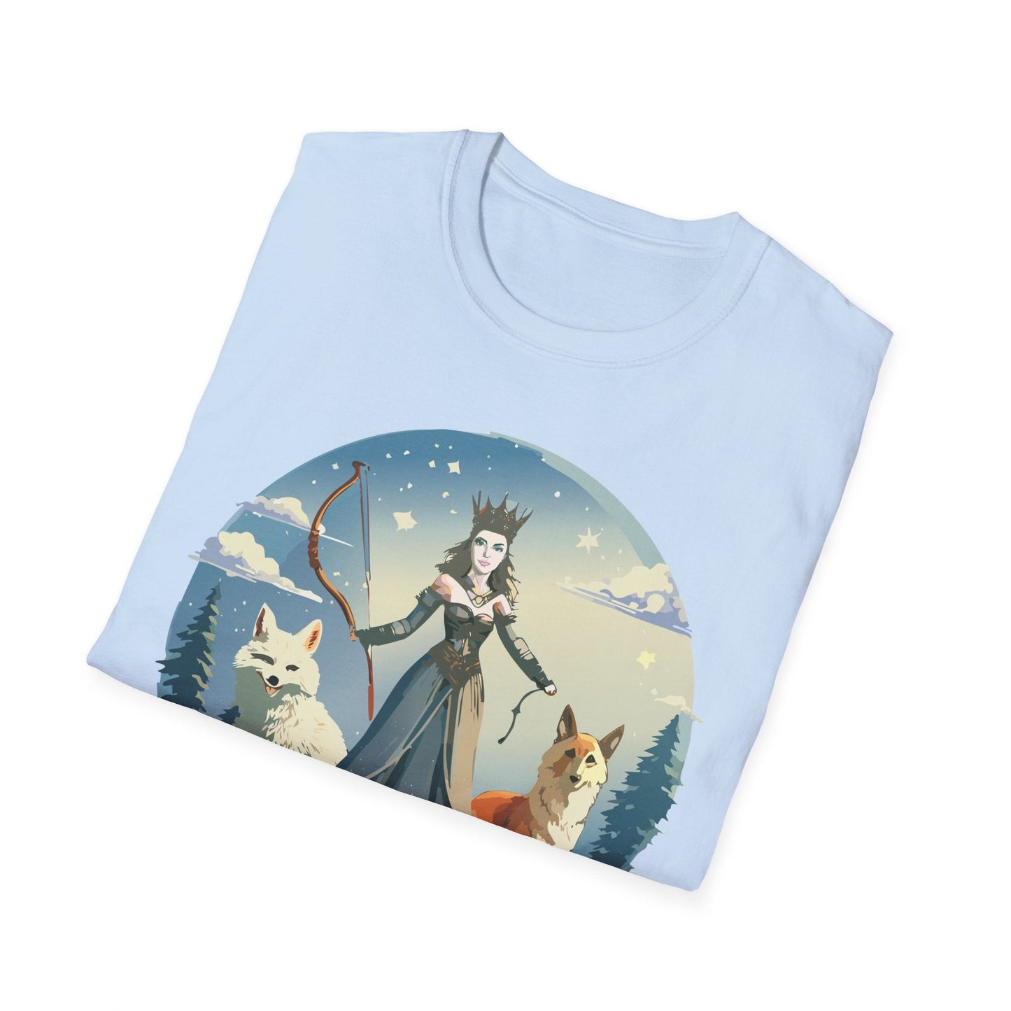 Women Graphic T Shirt Art Design Tee Unisex Softstyle Cotton Gildan 64000 Premium Comfort