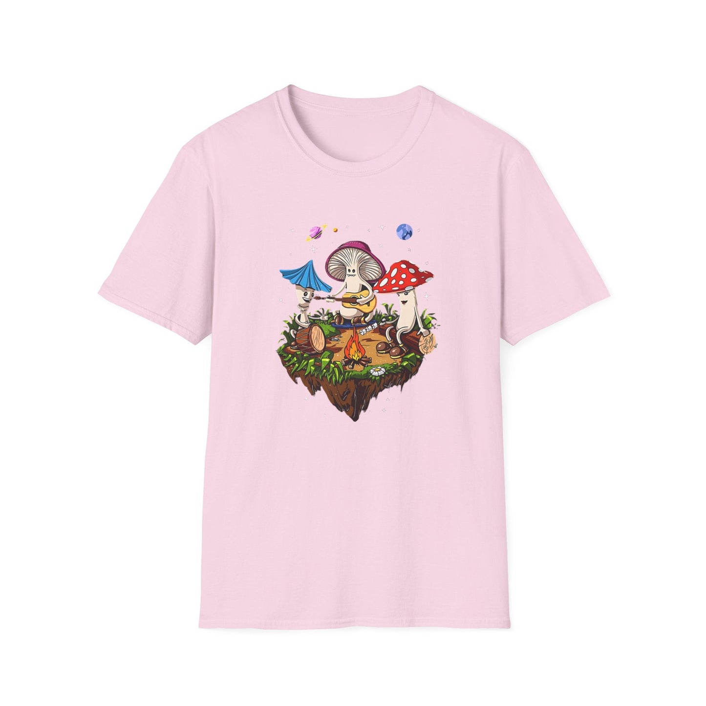 Mashroom Tee Shirt Unisex Funny Mashroom Design Gildan Softstyle 64000 Tee Softstyle Comfort