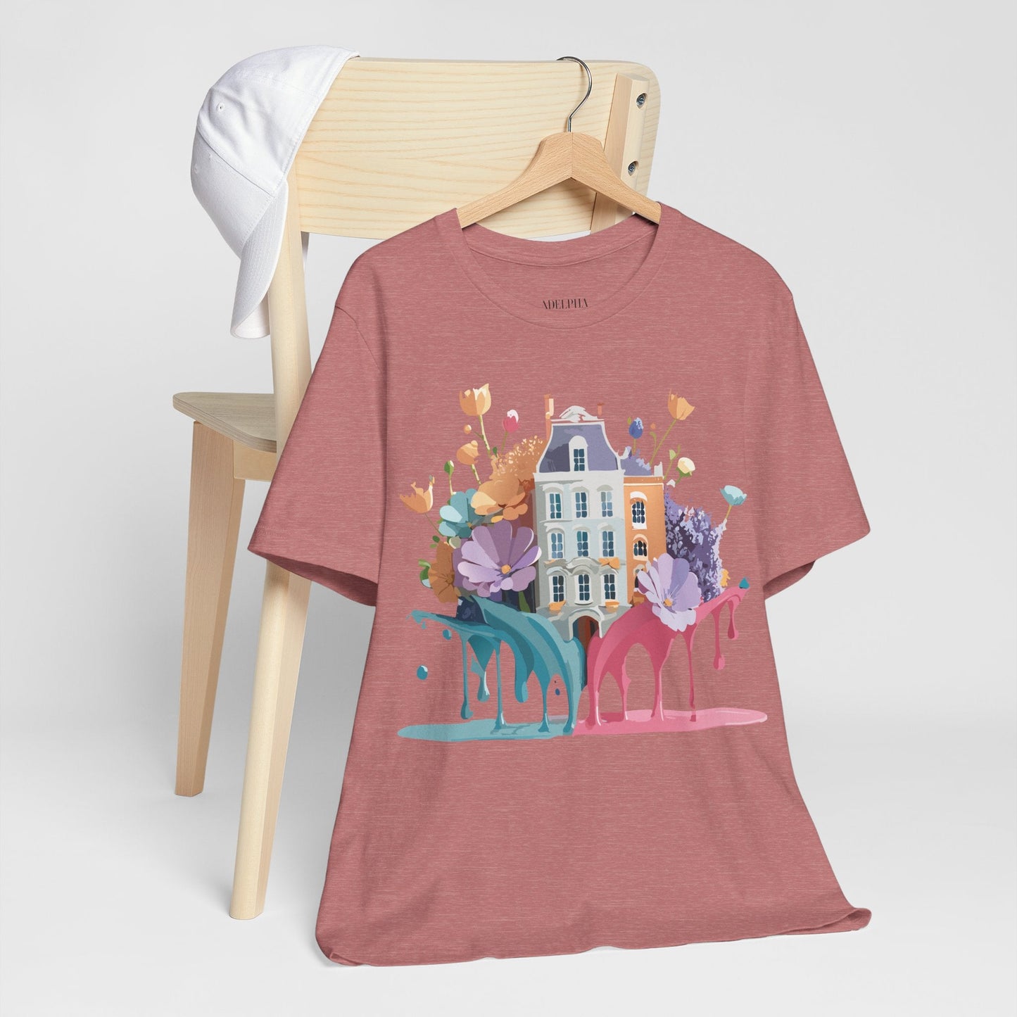 Amsterdam Graphic Tee Unisex Jersey Short Sleeve Shirt Travel Themed Original Artwork