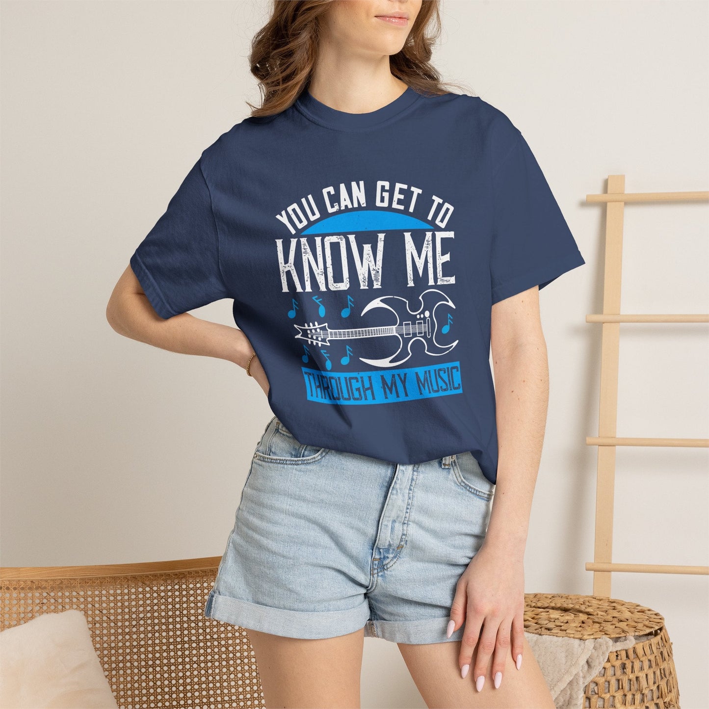 Music Graphic Design Unisex Cotton T-shirt m1