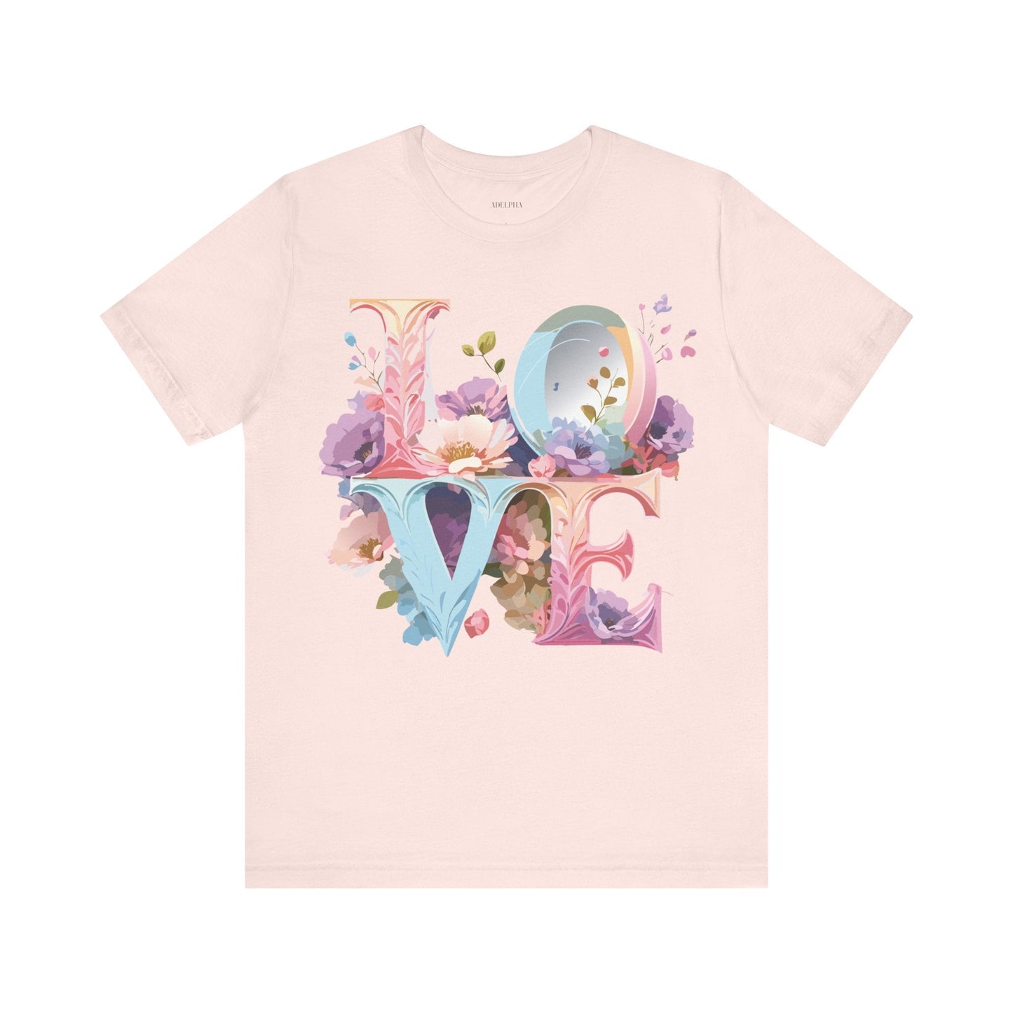Adelpha Valentine Graphic Tee Unisex Short Sleeve Vintage Inspired Art Design for Everyday Wear