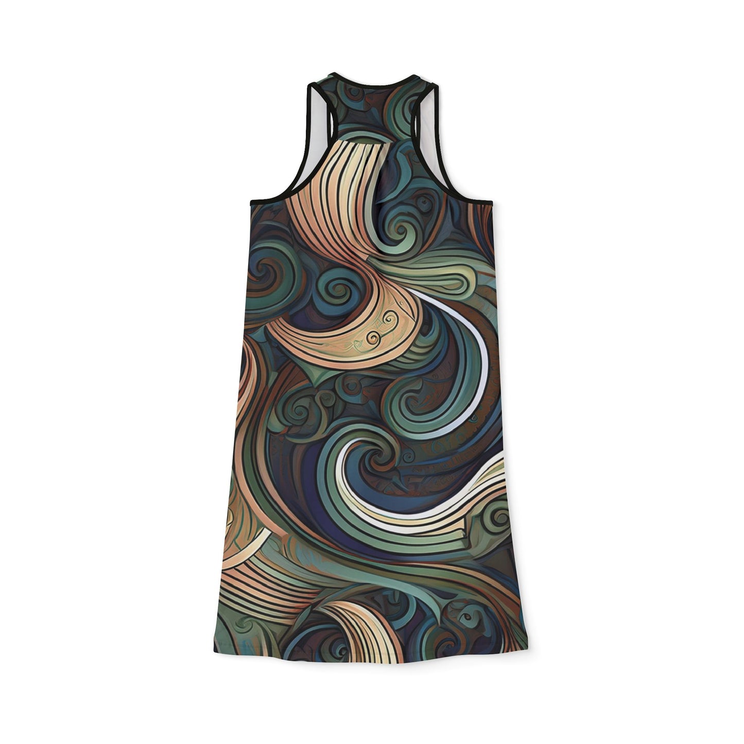 Abstract Print Dress - PPU BEST