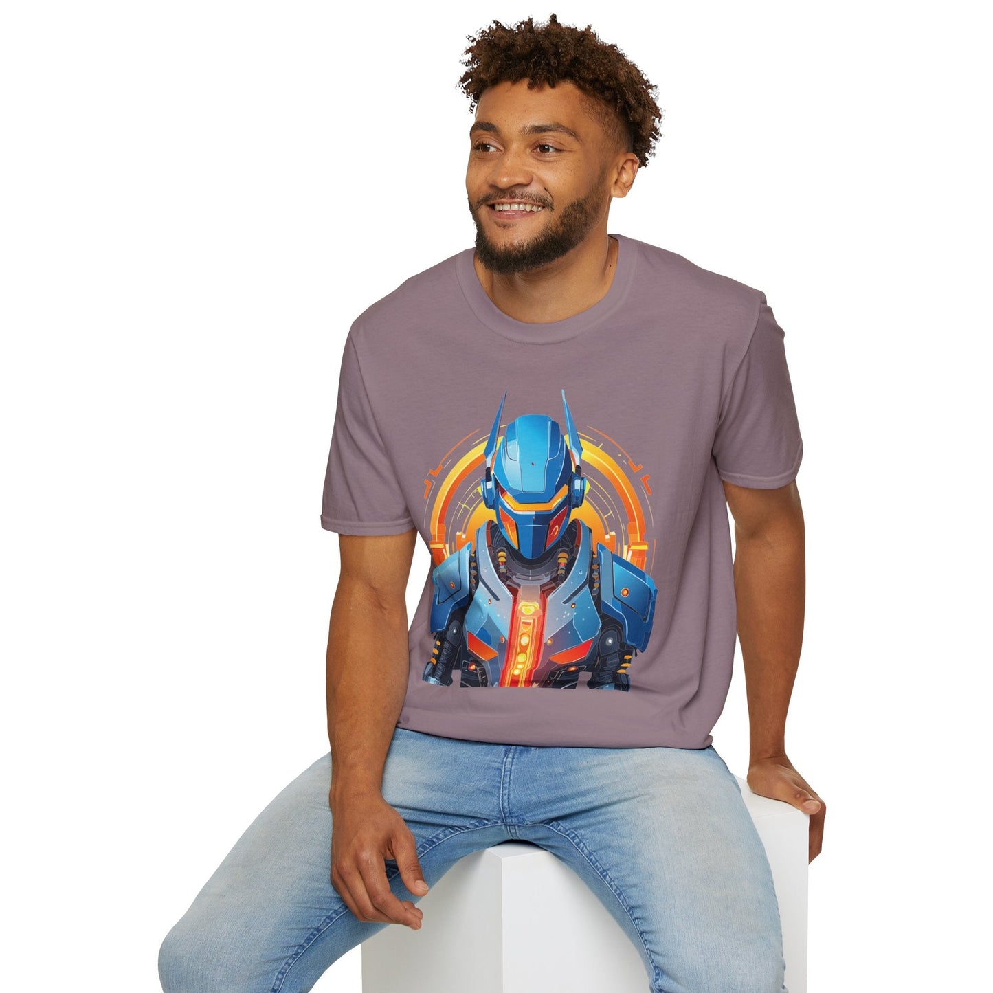 Cyborg Tee Unisex Robot Shirt Terminator Shirt Softstyle 100 Percent Ring Spun Cotton