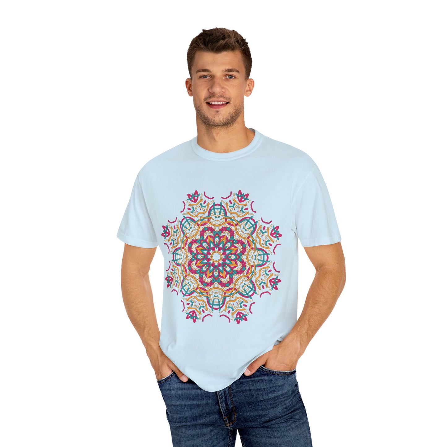 Unisex T-shirt with abstract print