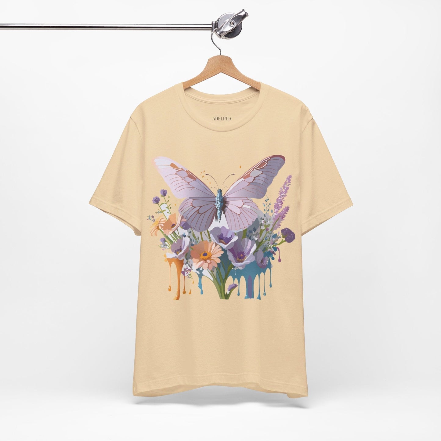 Butterfly Graphic Tee Unisex Adelpha Vintage Inspired Jersey