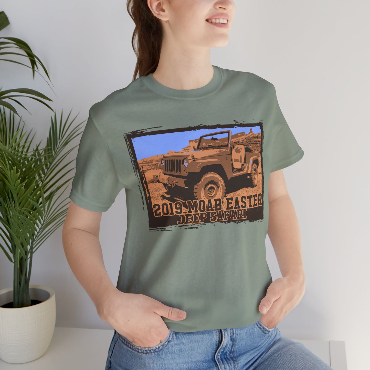 Moab Easter Safari Graphic Design Tee, Moab Easter Shirt, Vintage Tees, Art Design T-Shirt, Graphic Tee, Retro Art Shirts