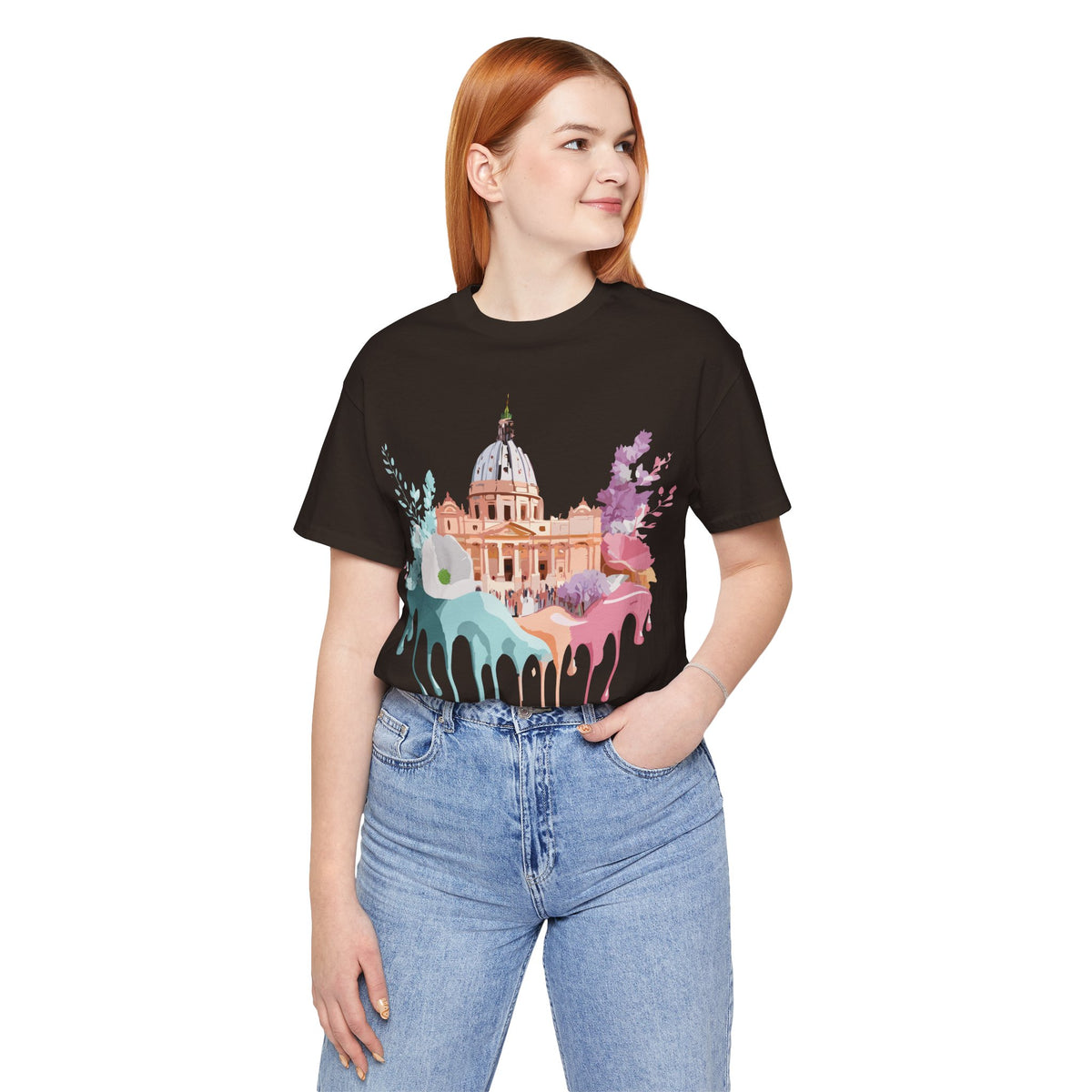 Unisex Cotton Bella+Canvas Tee with Rome