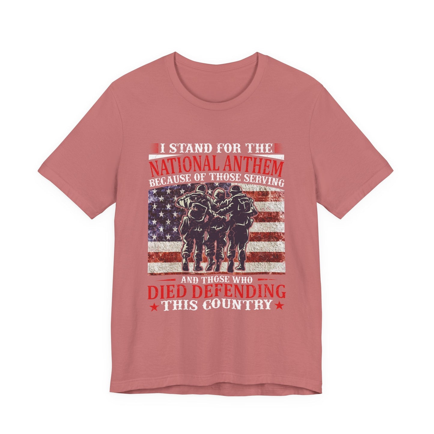Army Veteran Patriotic Graphic Design Unisex Cotton T-Shirt v36
