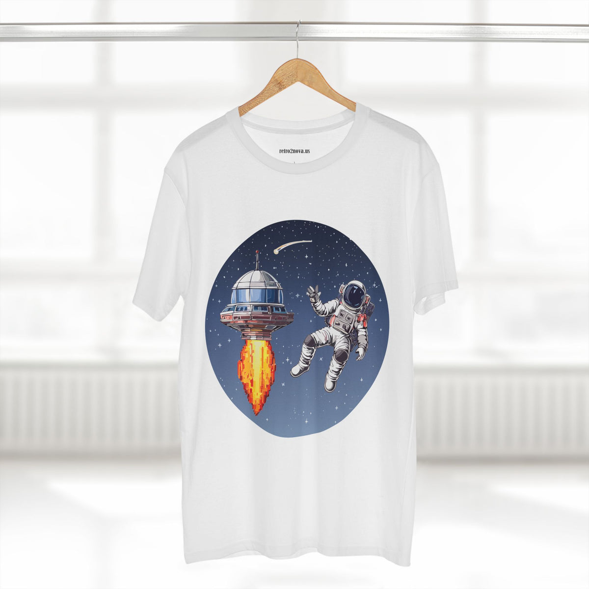 Cosmos Astronaut Graphic Tee Staple Unisex 100 Cotton Tee Shirt - CS-14