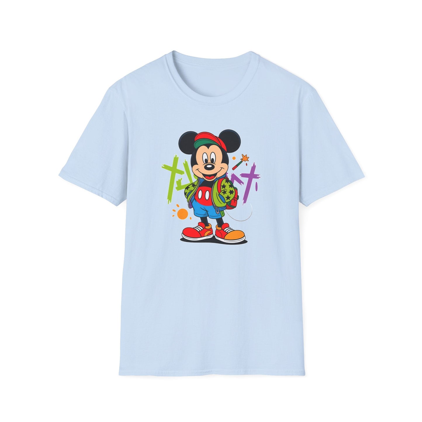 Unisex Cartoon T Shirt With Animation Artwork Funny Animals Tee For Casual Wear Everyday