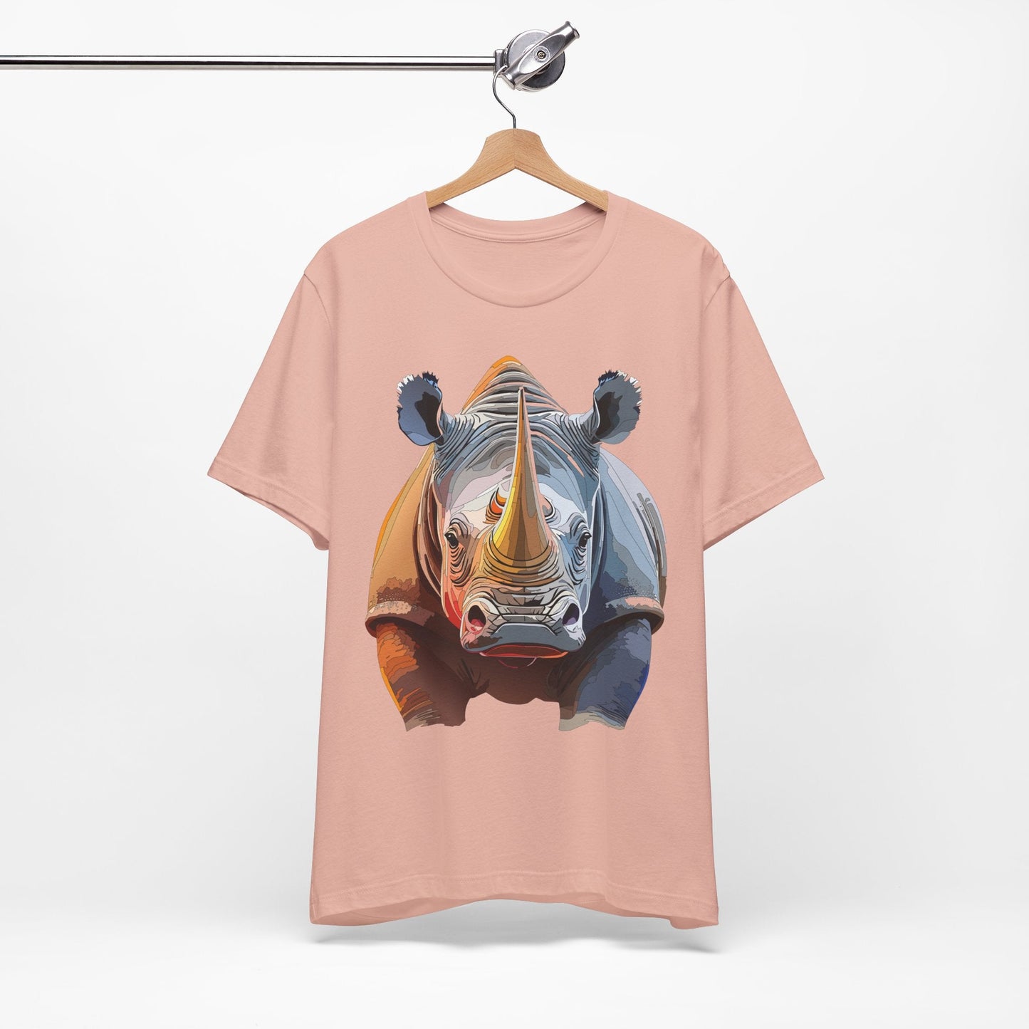 Unisex Animal Graphic Tee Shirt With Art Design Wild Animals Shirt Gildan Softstyle Cotton