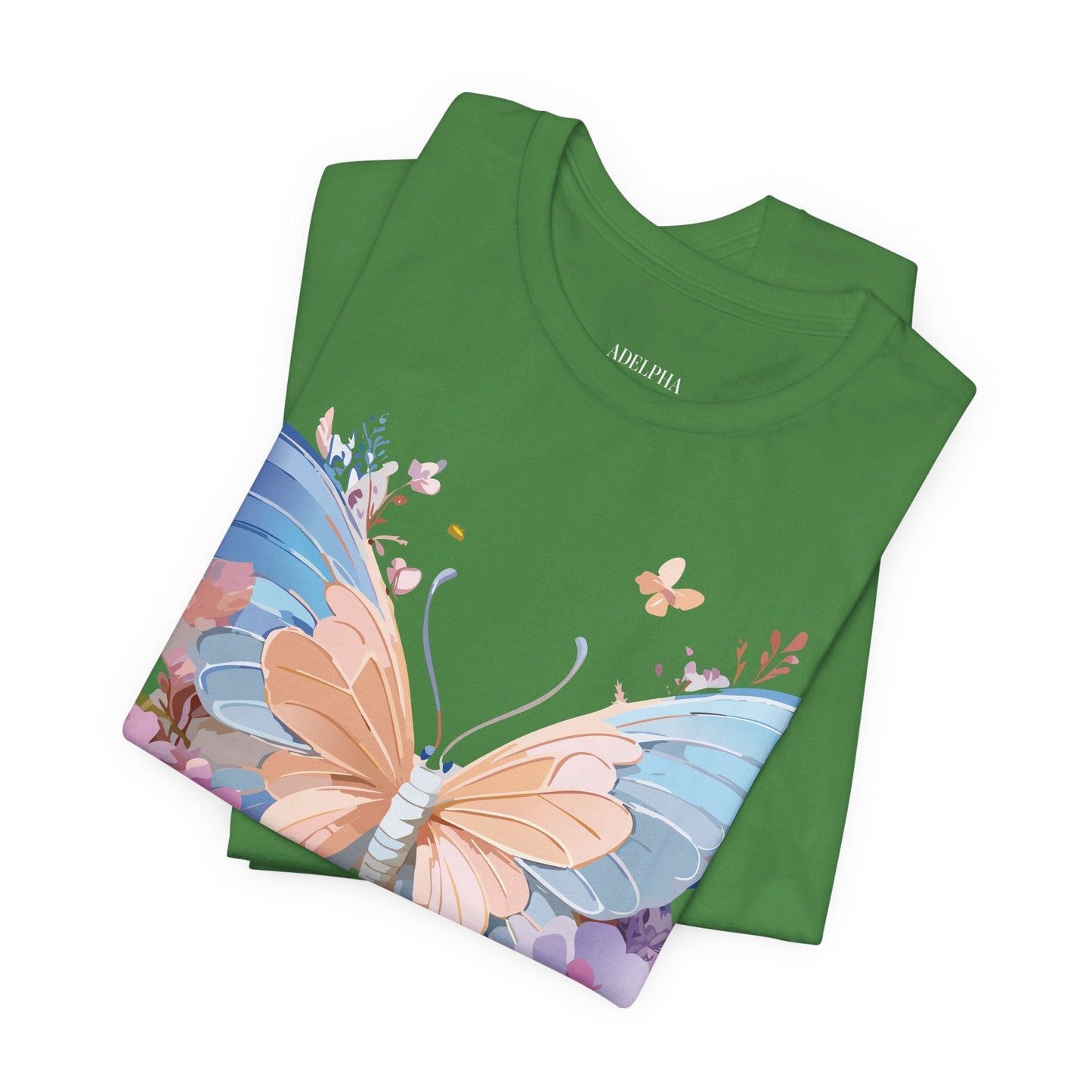 Butterfly Graphic Tee By Adelpha Unisex Short Sleeve Shirt Art Design