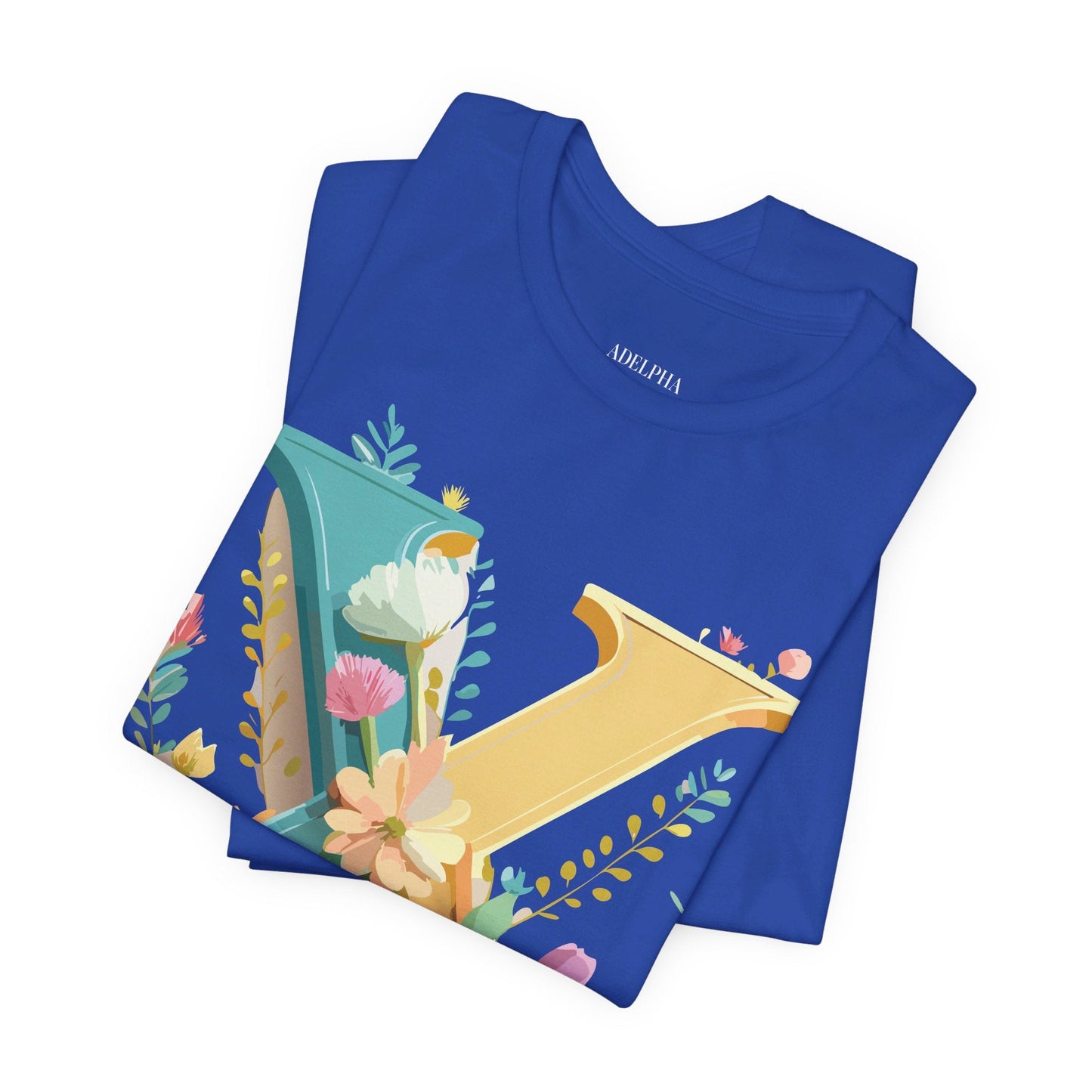 Letter X Shirt Unisex Graphic Tee Adelpha Vintage Inspired Artwork Short Sleeve Edition