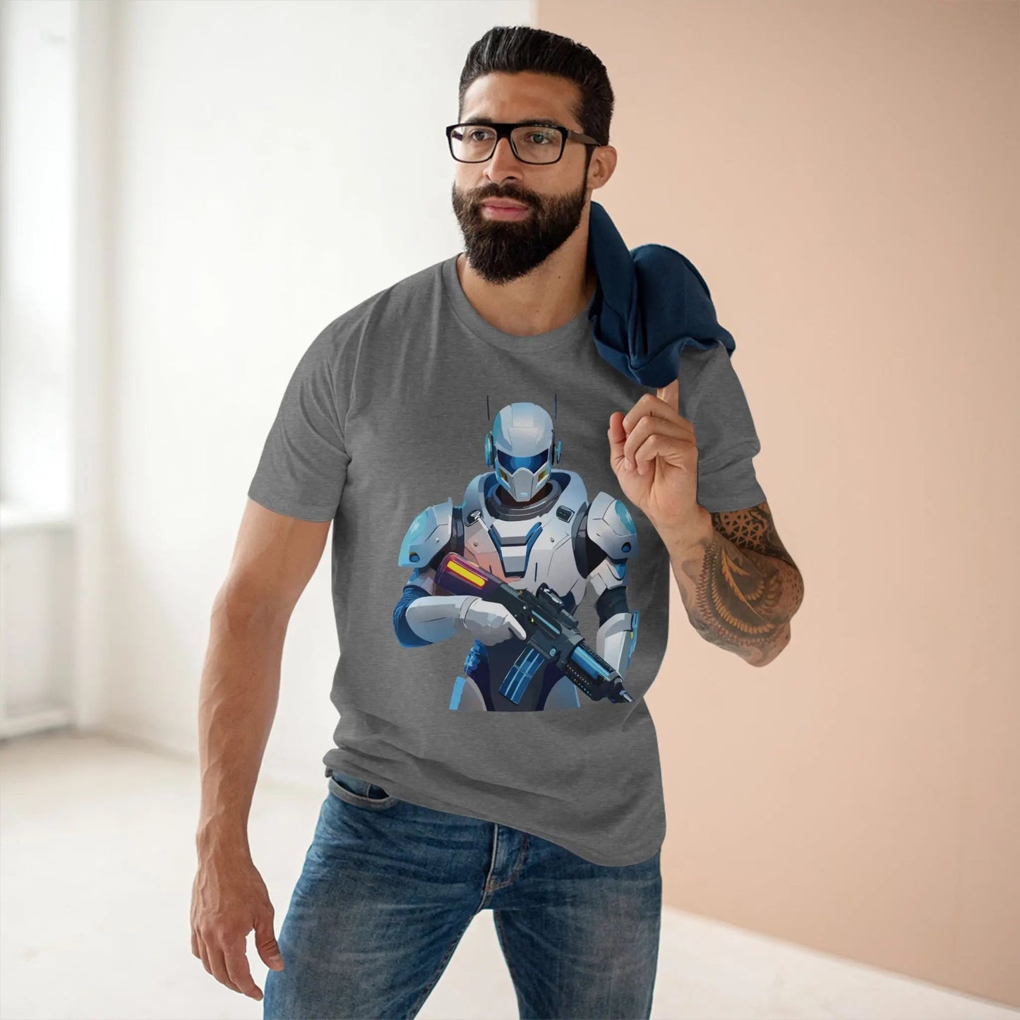 Robocop Graphic Unisex 100 Cotton Staple Tee 12