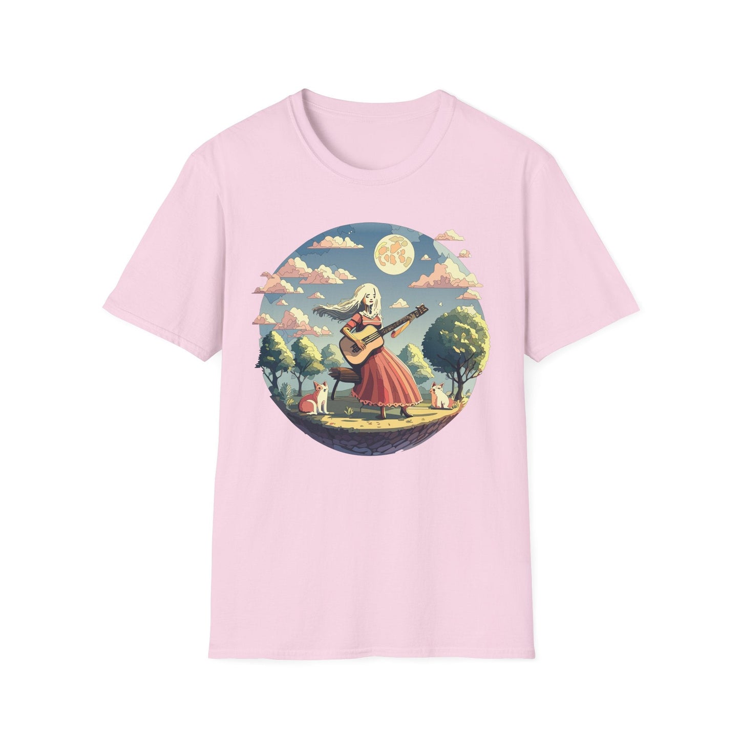 Womens Graphic T Shirts Art Design Tee Softstyle 100 Percent Cotton Unisex Gildan 64000