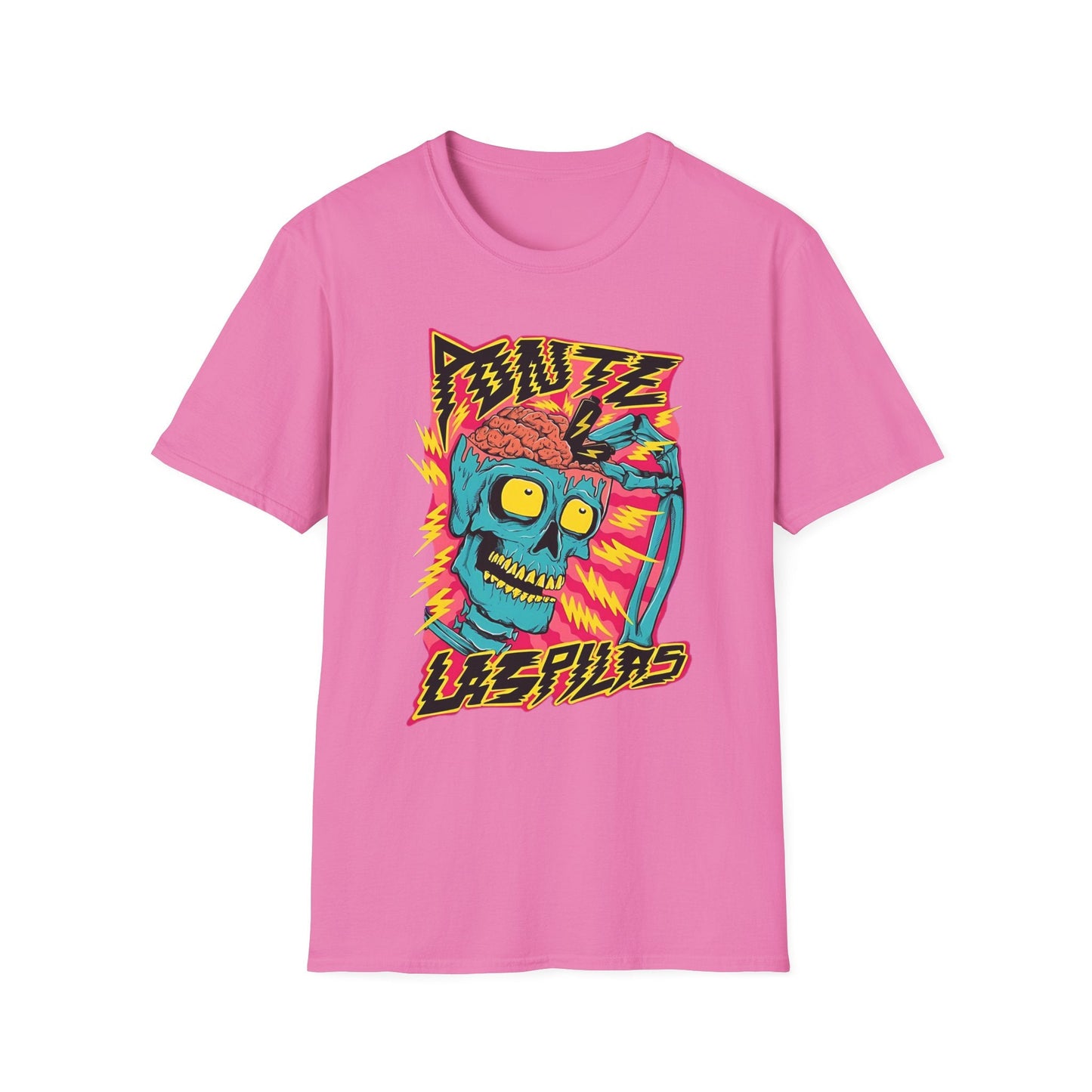 Skull Tee Shirt Unisex Skeleton Shirt Gildan Softstyle 64000 100 Percent Ring Spun Cotton