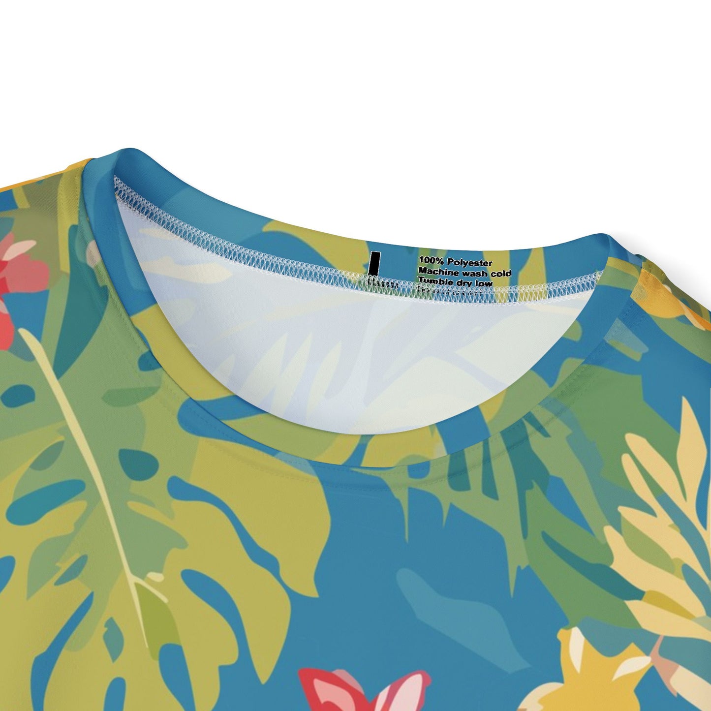 Unisex Floral Print Shirt, Shirt with Floral Print