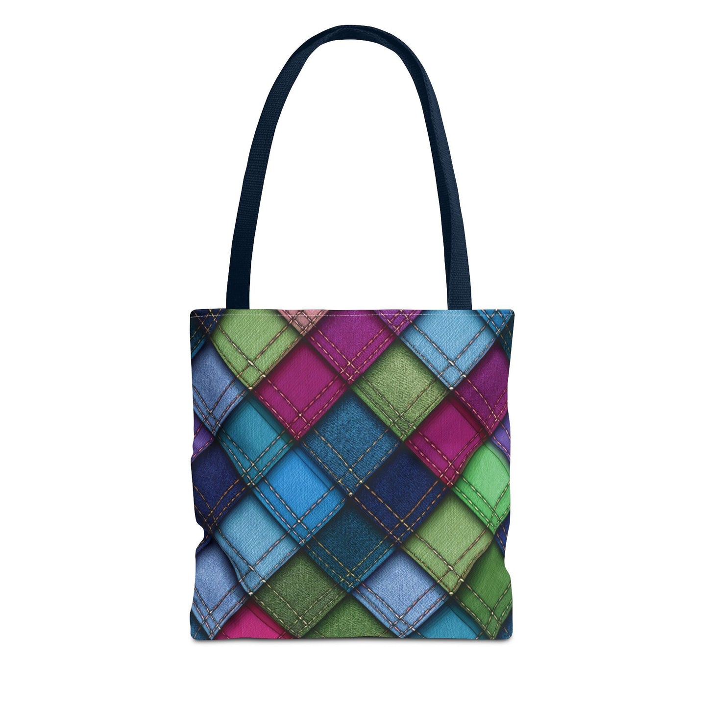 Denim Canvas Bag, Tote Bag Denim Printify