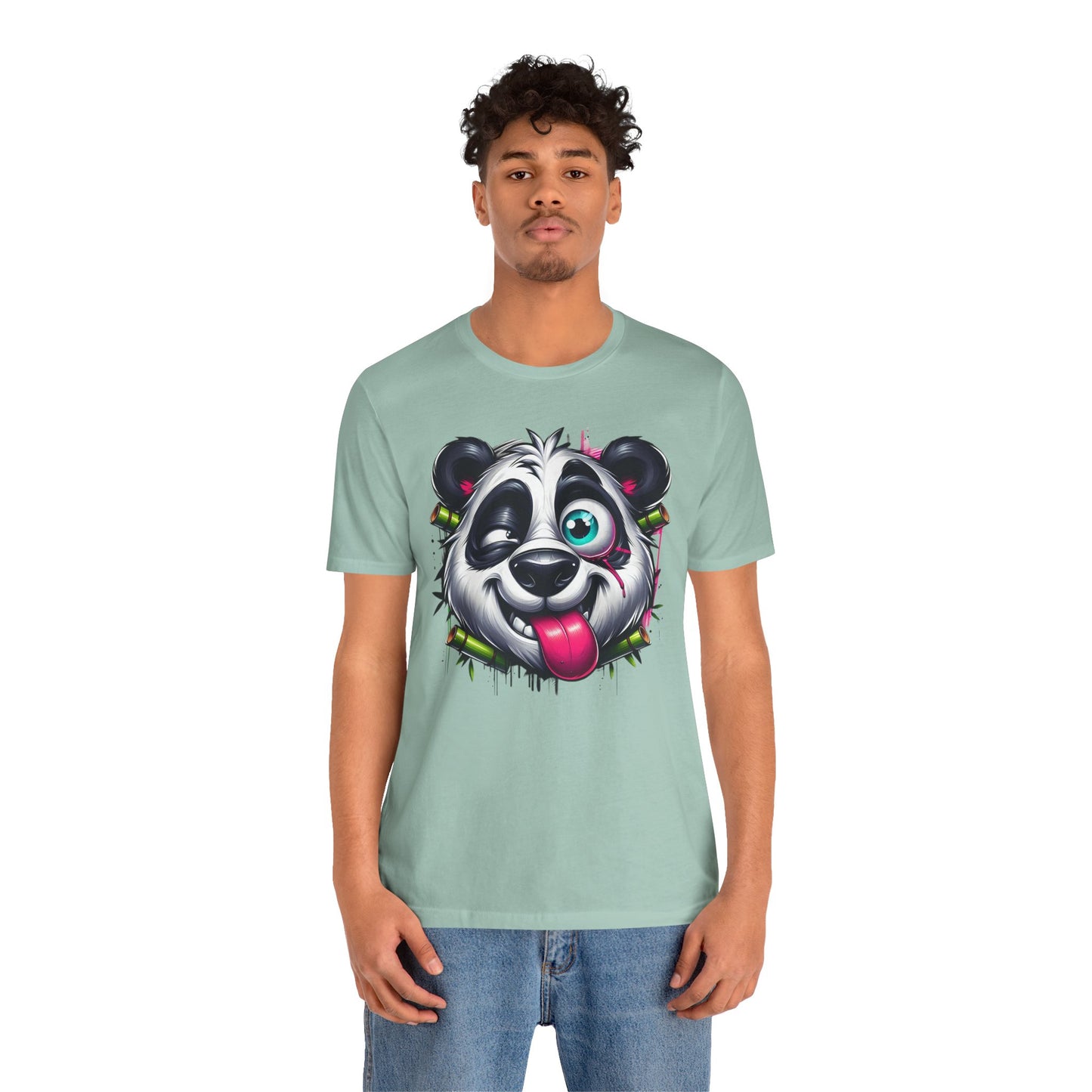 DiDi Panda Shirt, Funny Animal T-Shirt, Cartoon Top, Funny Panda Tee Shirt, Animal Tees, Art Design T-Shirt, Graphic Tee