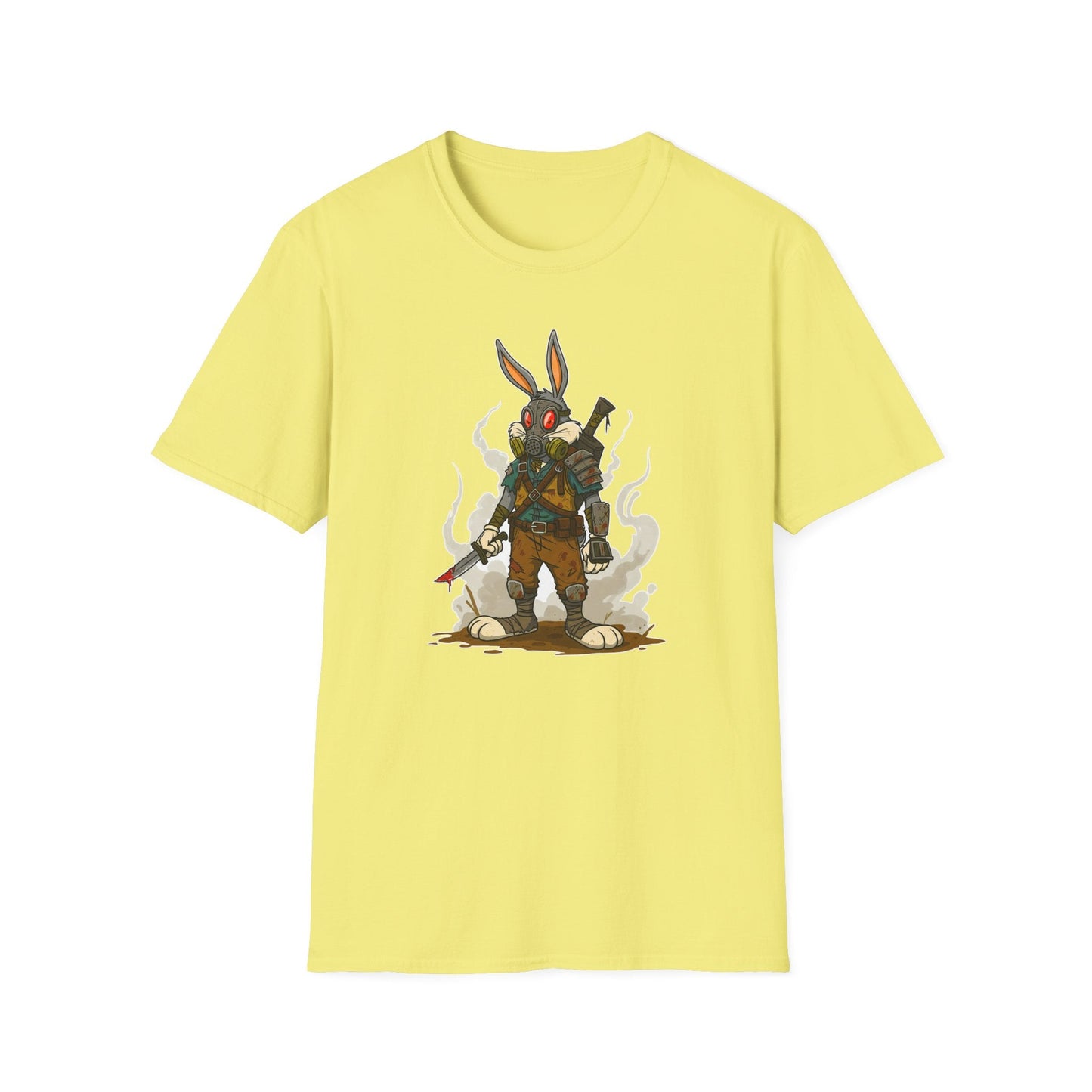 Bugs Bunny T Shirt Unisex Softstyle Cotton Tee With Cartoon Animation Design Artwork