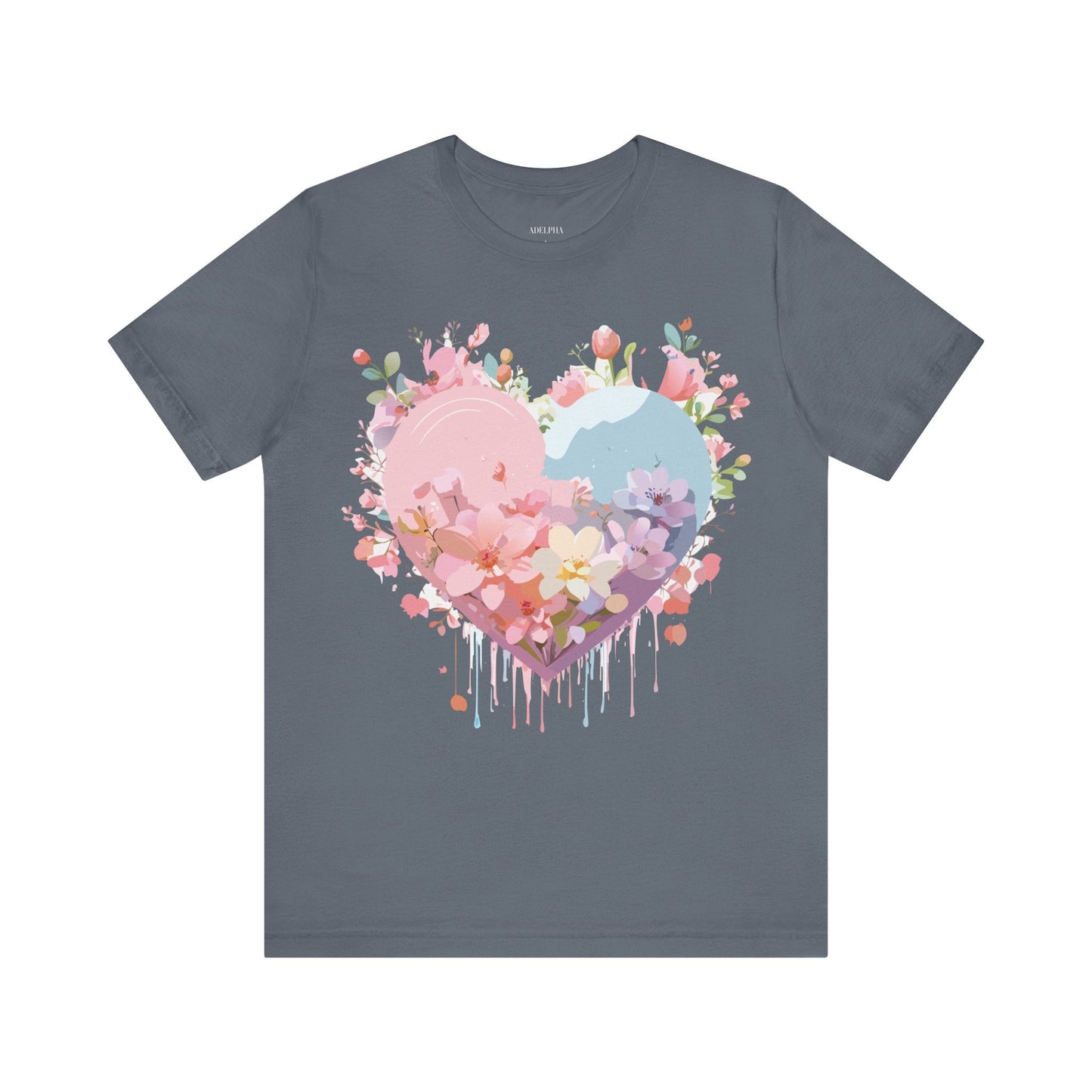 Adelpha Unisex Graphic Tee Vintage Inspired Art Design Short Sleeve Shirt For Everyday Wear