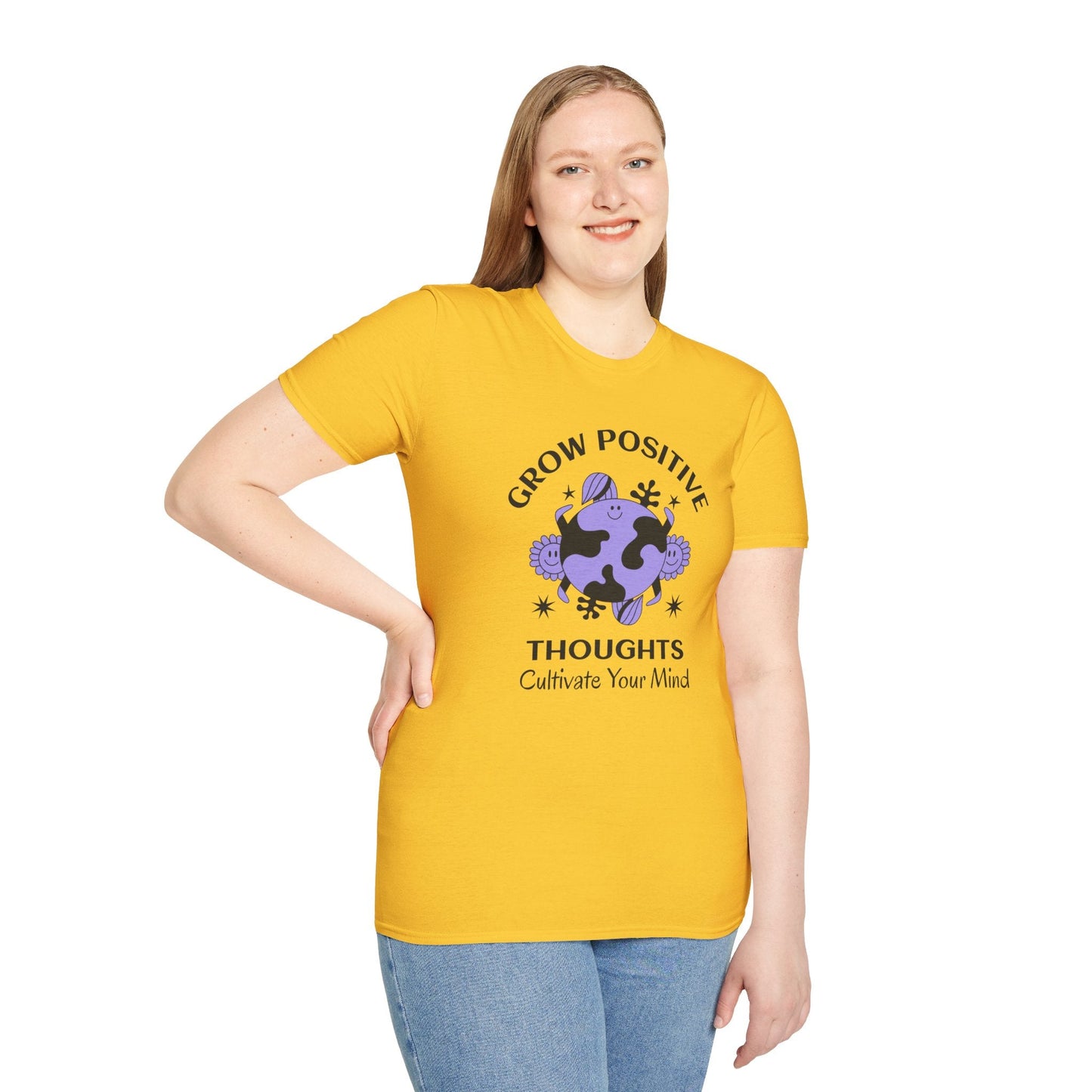 Gildan Softstyle 64000 Unisex Short Sleeve T Shirt Positive Slogan Tee With Positive Quotes And Words