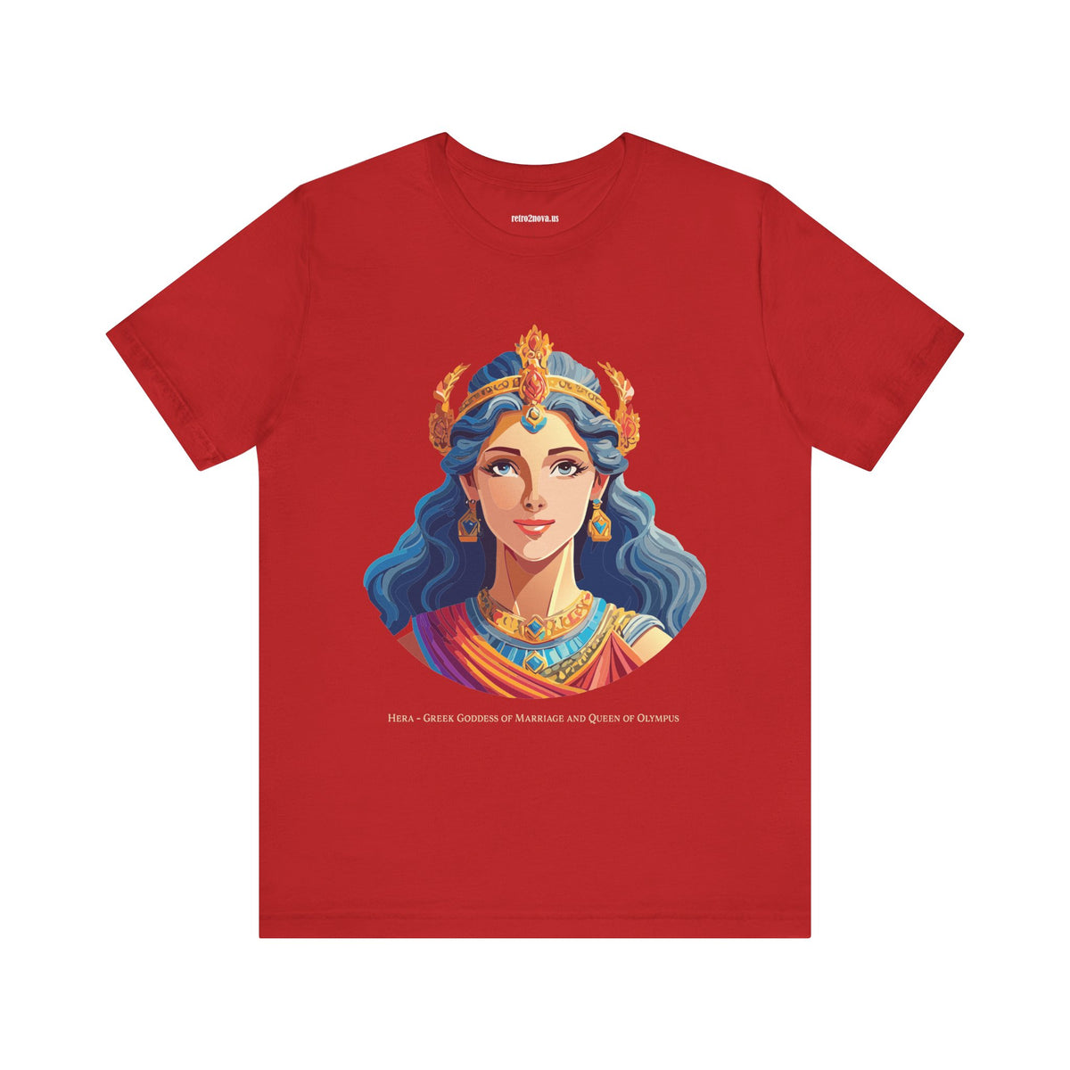 Goddess Graphic Unisex Cotton Bella+Canvas Tee with Hera
