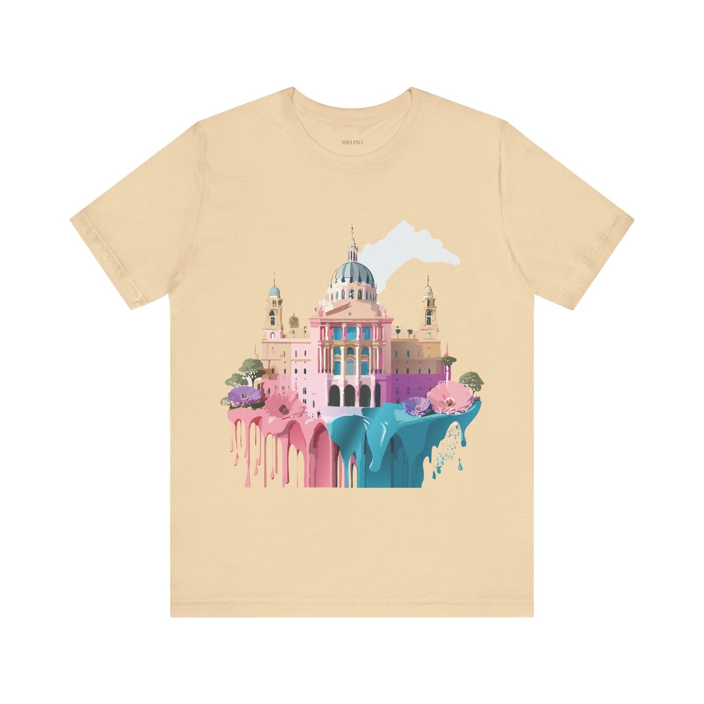 Madrid Tourist Shirt Graphic Tee Unisex Vintage Inspired Adelpha Art Design Tee Collection
