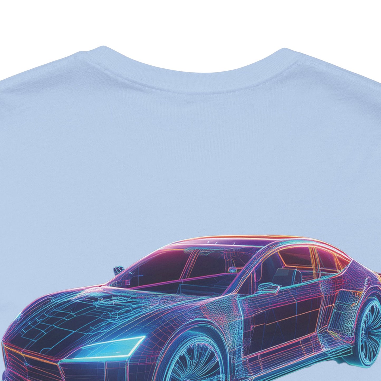 Car Graphic Tee Shirt 100 Percent Cotton Lightweight Car Tees From Bad Galaxy USA Made Guaranteed