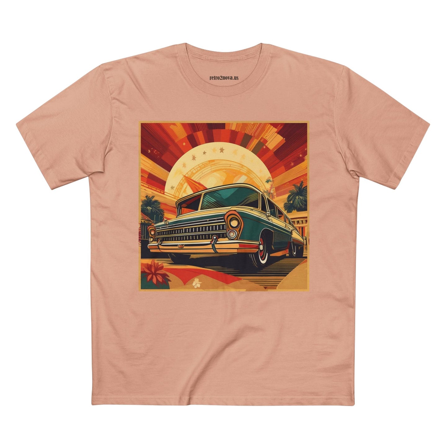 Retro Car Shirts Vintage Car Shirts RC 17 Unisex Premium Cotton Tee With Original Art Design