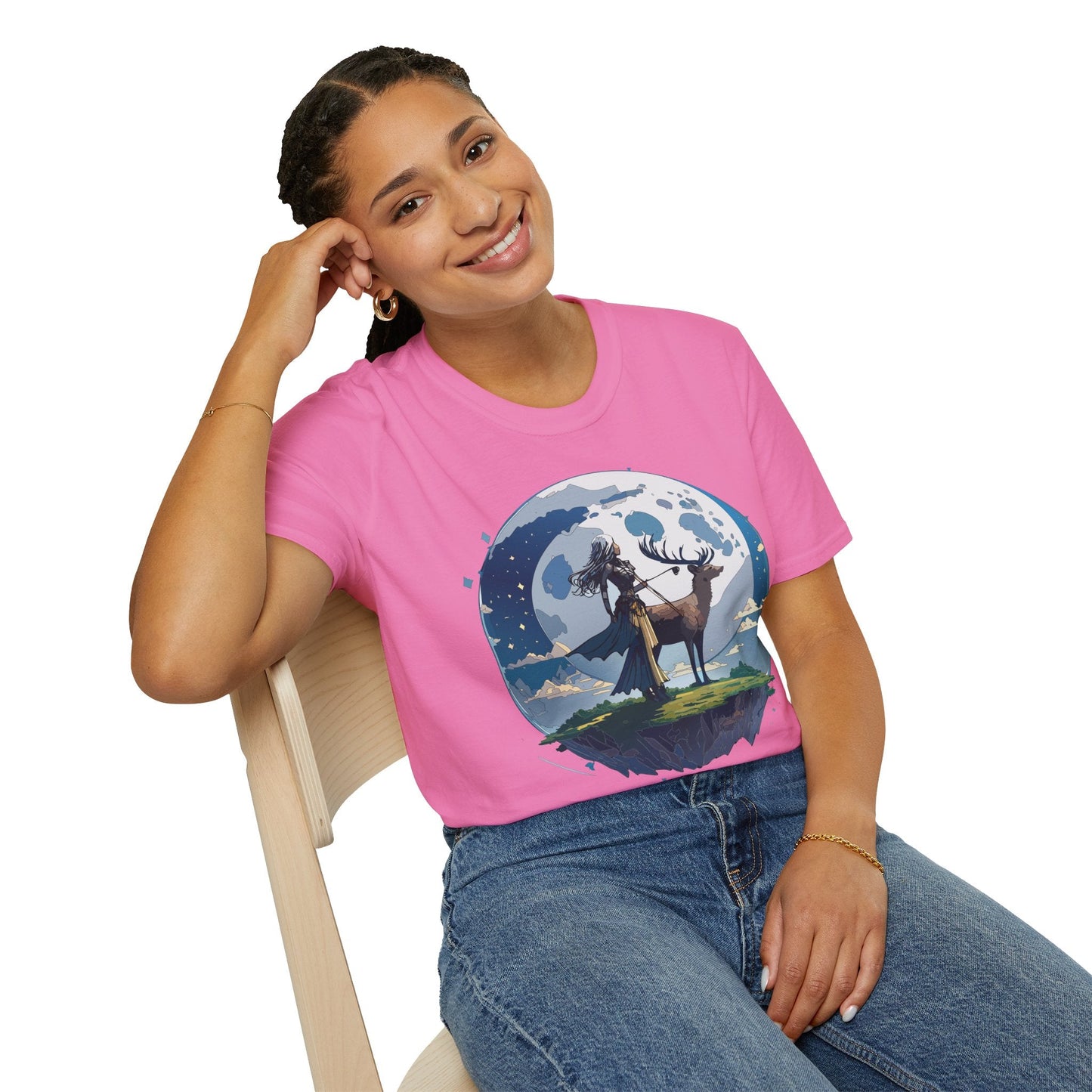 Women Graphic T Shirts Art Design Shirt Unisex Softstyle Gildan 64000 Tee Cotton Everyday Comfort