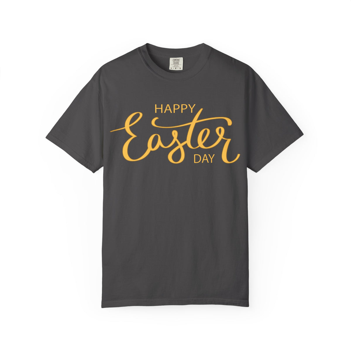 Happy Easter Day T-Shirt, Tee Shirt with Easter Signature, T Shirt with Easter Prints, Tee Shirt with Easter Design