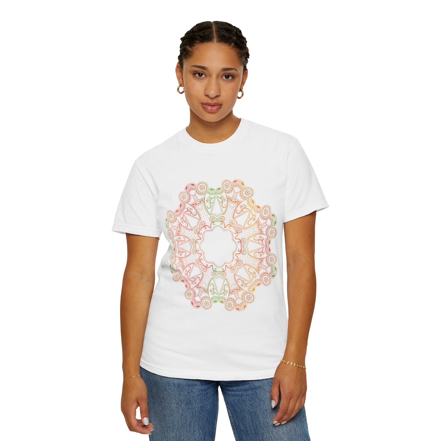 Unisex T-shirt with abstract print