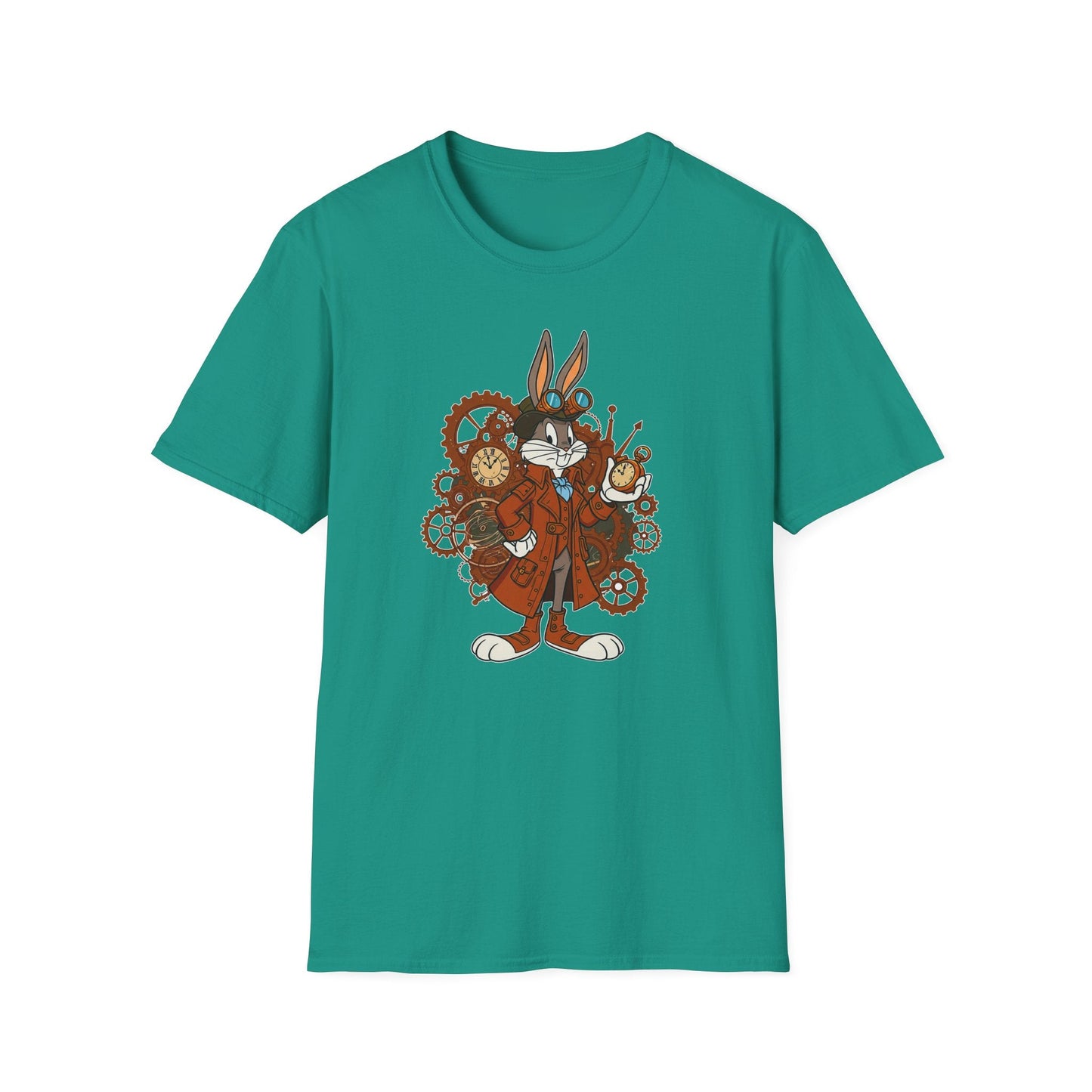 Bugs Bunny Shirt Unisex T Shirt Cartoon Tee 100 Percent Cotton Gildan Softstyle Graphic Tee