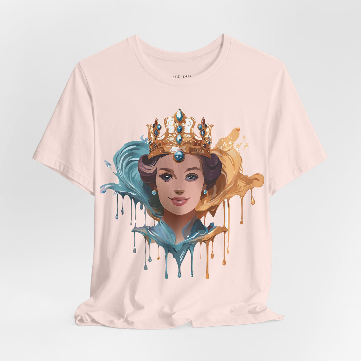 Queen Graphic Unisex Cotton Bella+Canvas Tee with Art Design m191