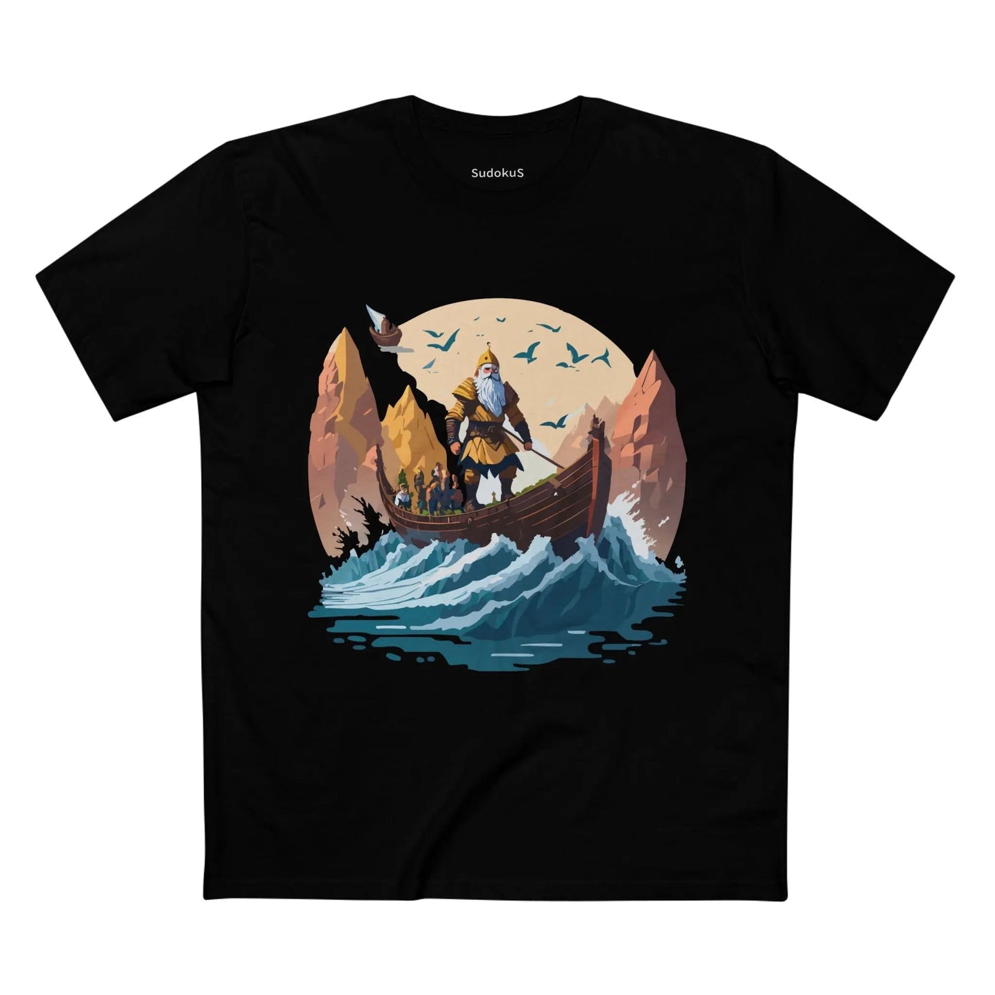 Viking Graphic Unisex 100 Cotton Staple Tee 31