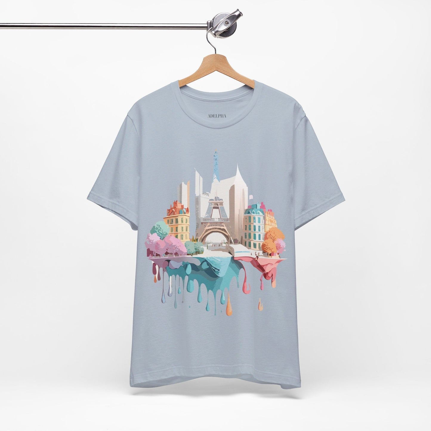 Adelpha Paris Graphic Tee Unisex Jersey Short Sleeve Vintage Inspired Artwork Collection