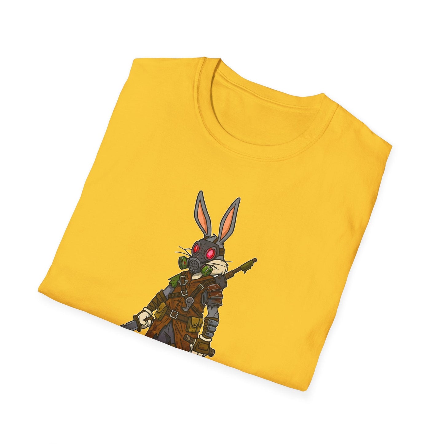 Bugs Bunny T Shirt Unisex Cartoon Tee 100 Percent Cotton Softstyle 64000 With Classic Animation Art