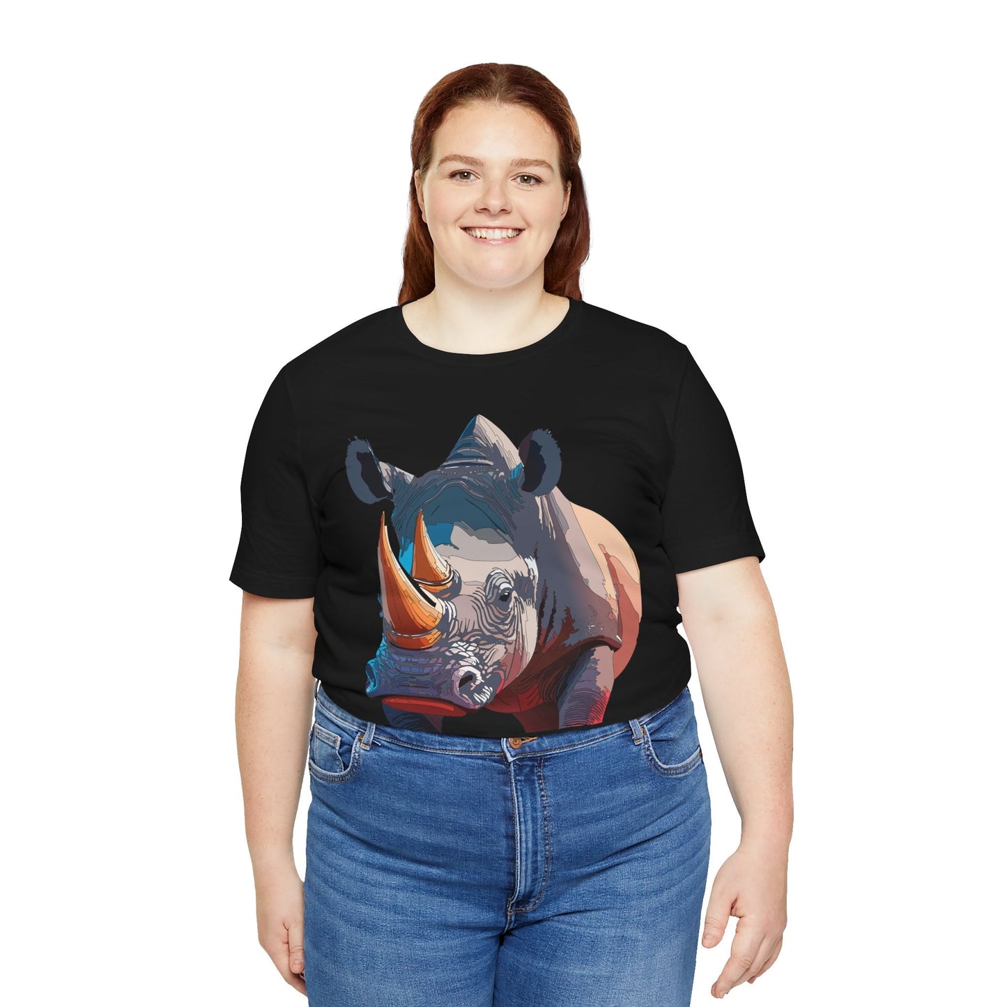 Unisex Animal Shirt Tee With Art Design Wild Animals Gildan Softstyle 64000 Graphic Tee