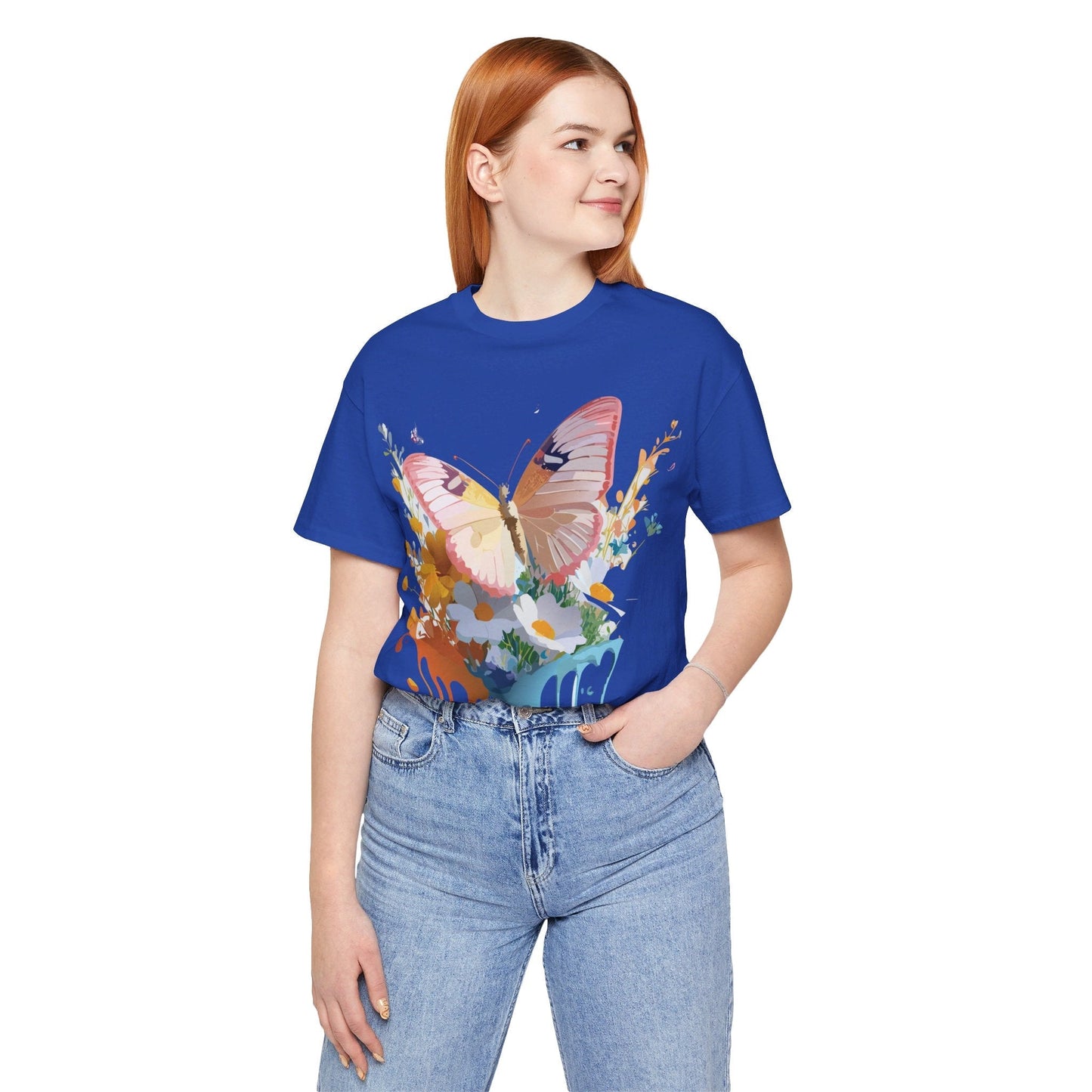 Adelpha Butterfly Graphic Tee Unisex Short Sleeve Shirt Vintage Artwork
