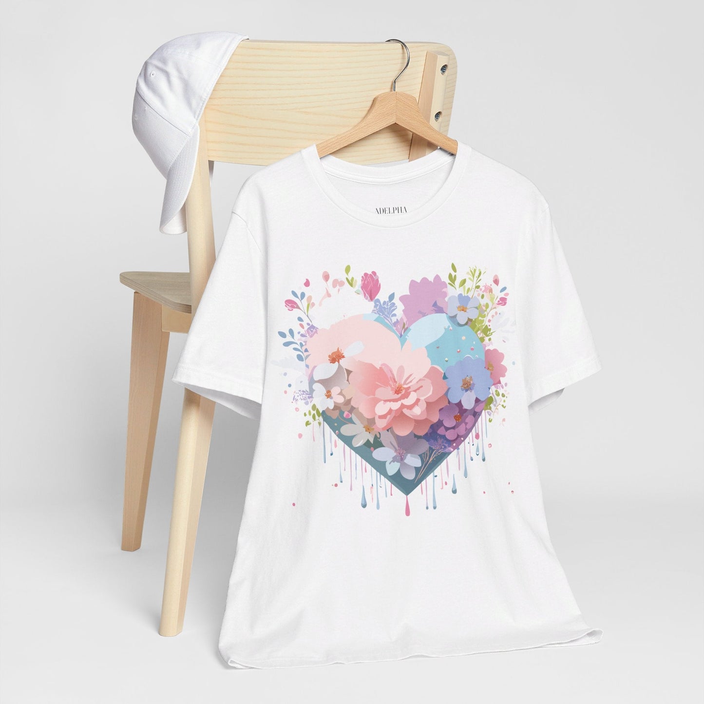 Adelpha Valentine Graphic Tee Unisex Jersey Short Sleeve Vintage Inspired Artwork