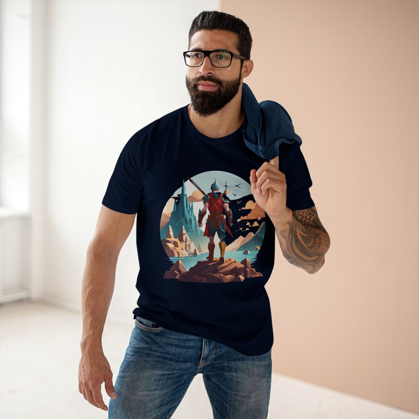Adventures Graphic Unisex 100 Cotton Staple Tee 21