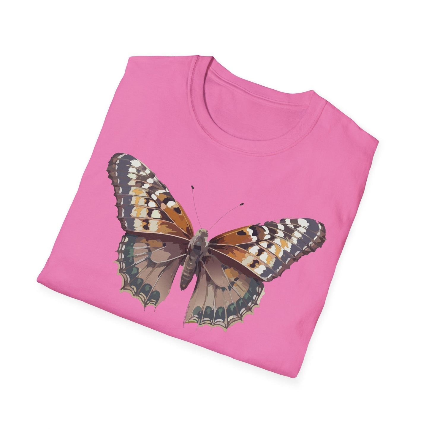 Monarch Butterfly Shirt Unisex T Shirt Design Gildan Softstyle 64000 100 Percent Ring Spun Cotton