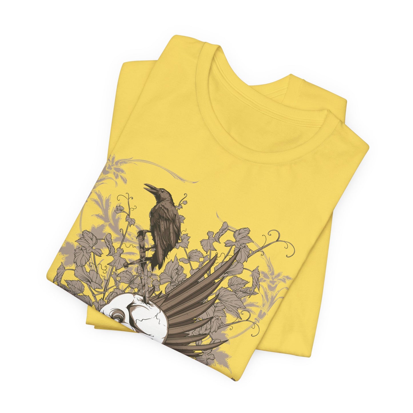 Forever Resting Head Tee, Edgy Graphic Shirt, Music T-Shirt, Gothic Tees, Skull Shirt, Art Design Tee, Skull Graphic Top