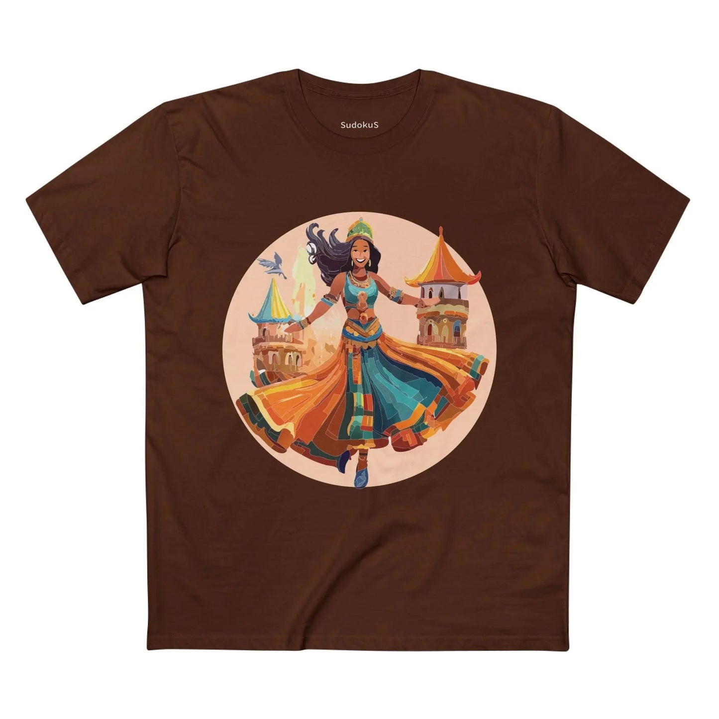 Dancer Graphic Unisex 100 Cotton Staple Tee 5