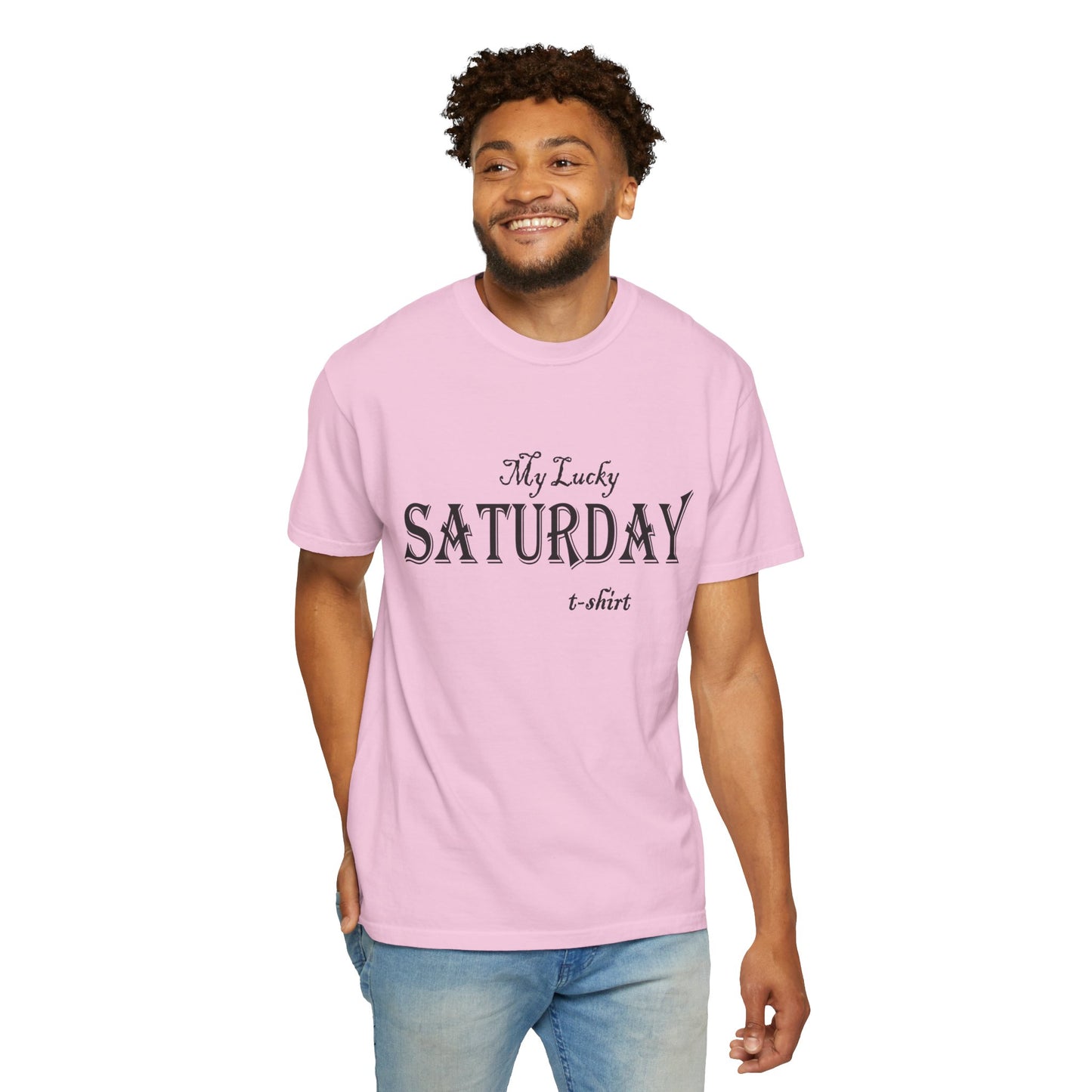 Unisex T-shirt with weekdays design